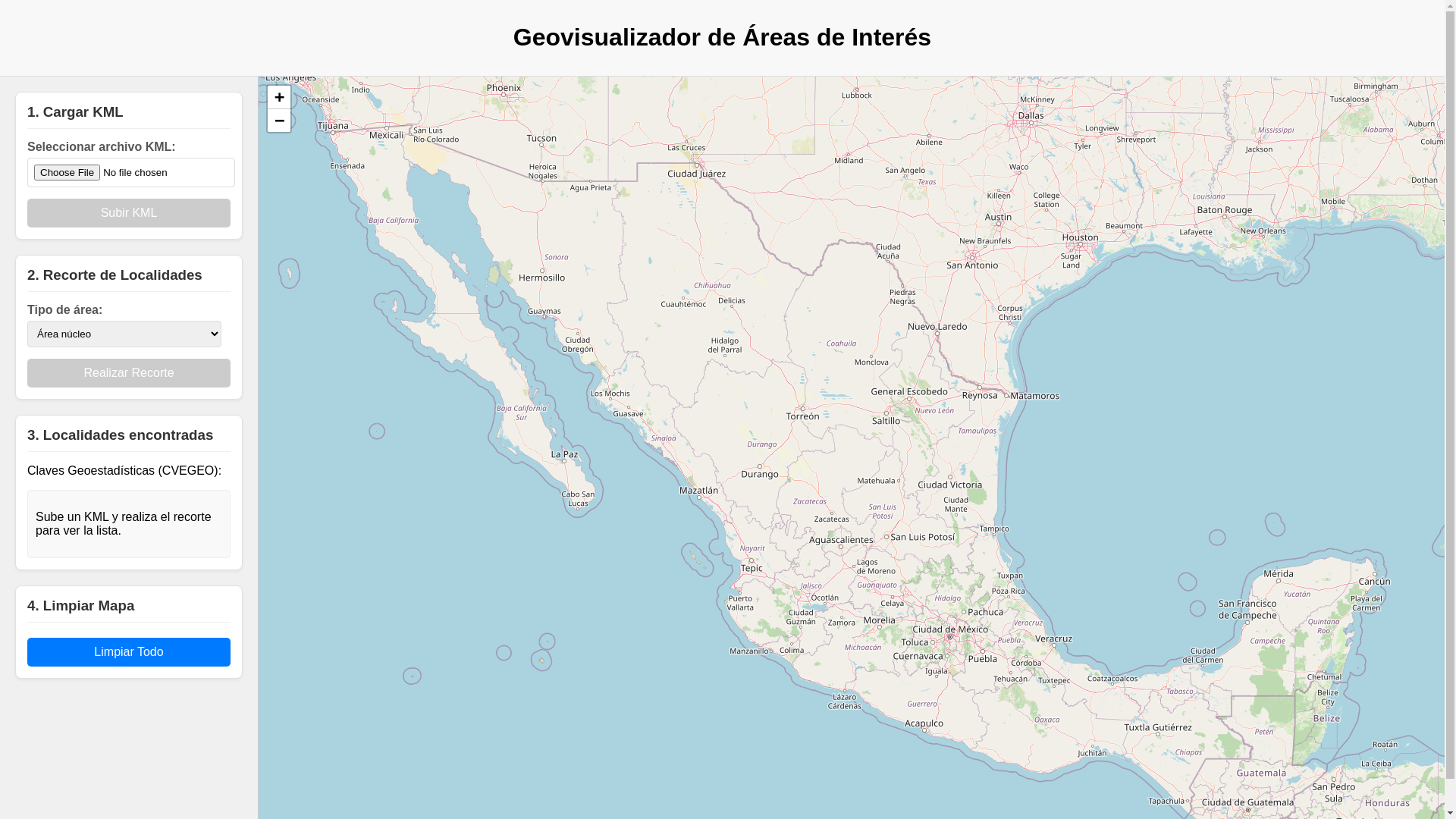 website screenshot of https://areasdeinteres.pages.dev/
