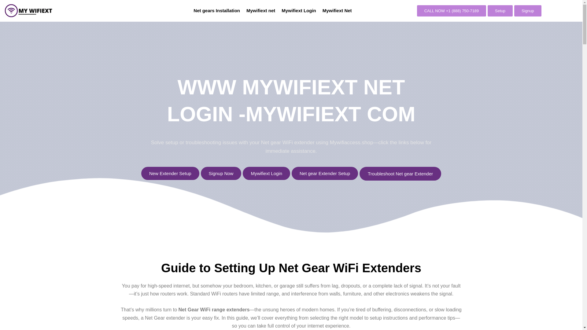 website screenshot of https://mywifiaccess.shop/