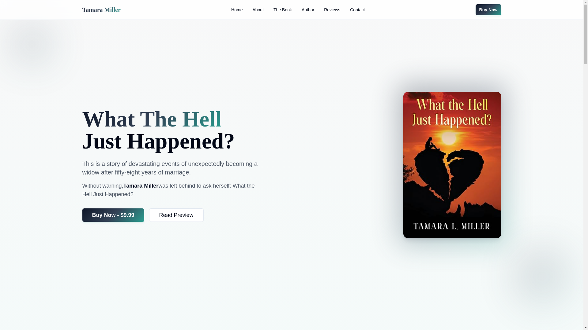 website screenshot of https://authortamaramiller.com/