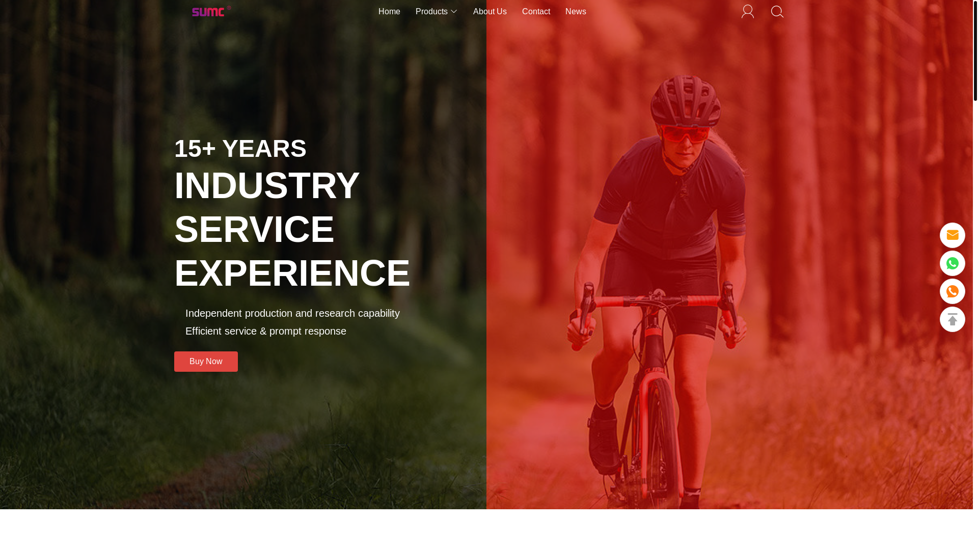 website screenshot of https://sumcchains.com/