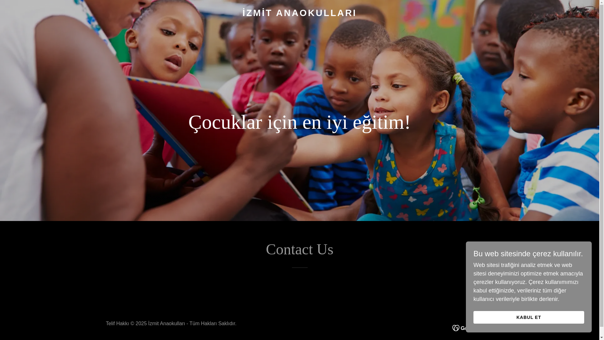 website screenshot of https://izmitanaokullari.com/