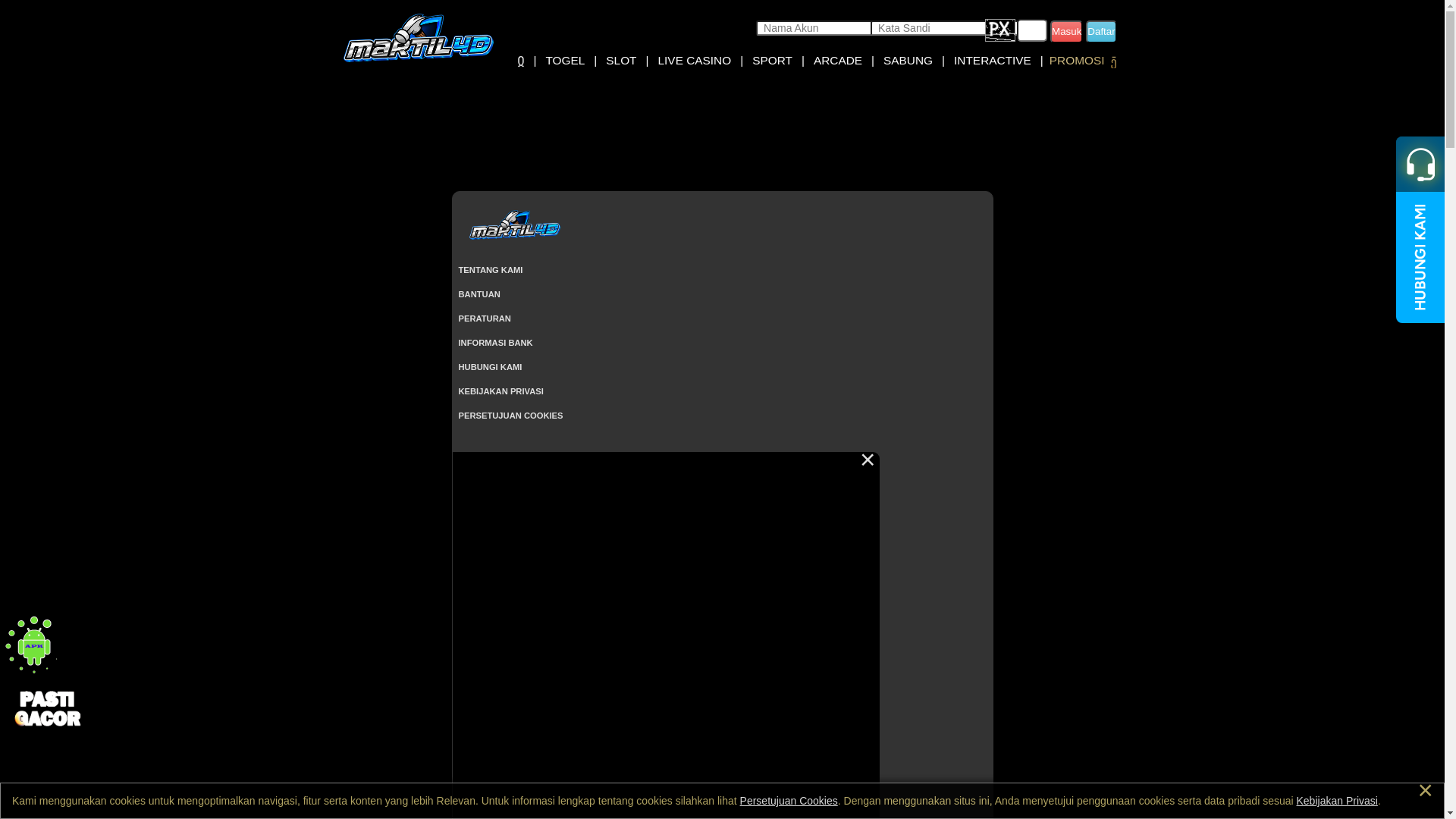 website screenshot of https://yakinmartil.space/