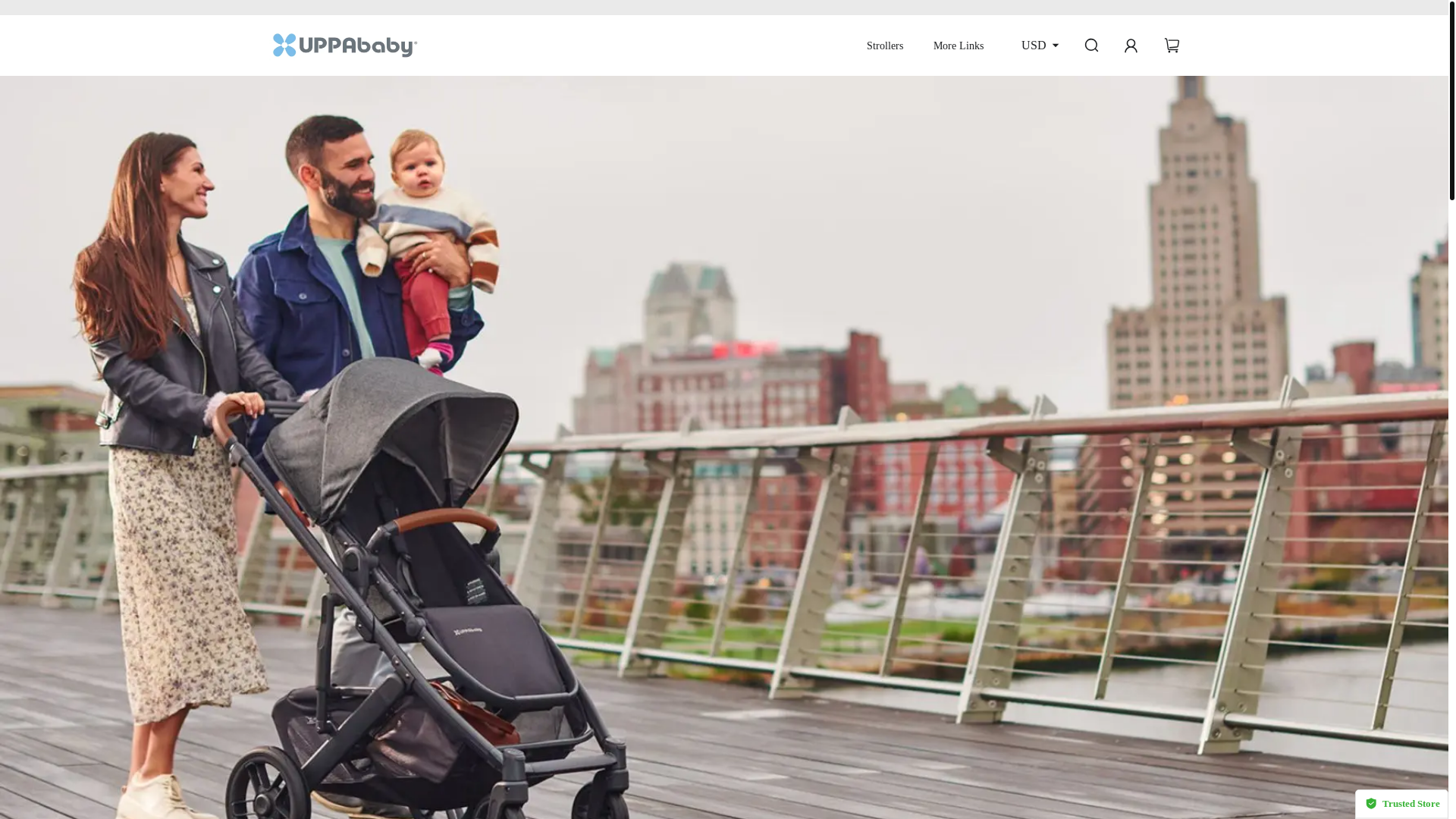 website screenshot of https://uppababy-eu.shop/