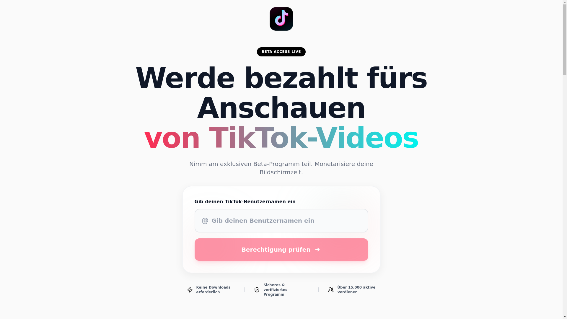 website screenshot of https://tikblick.com/