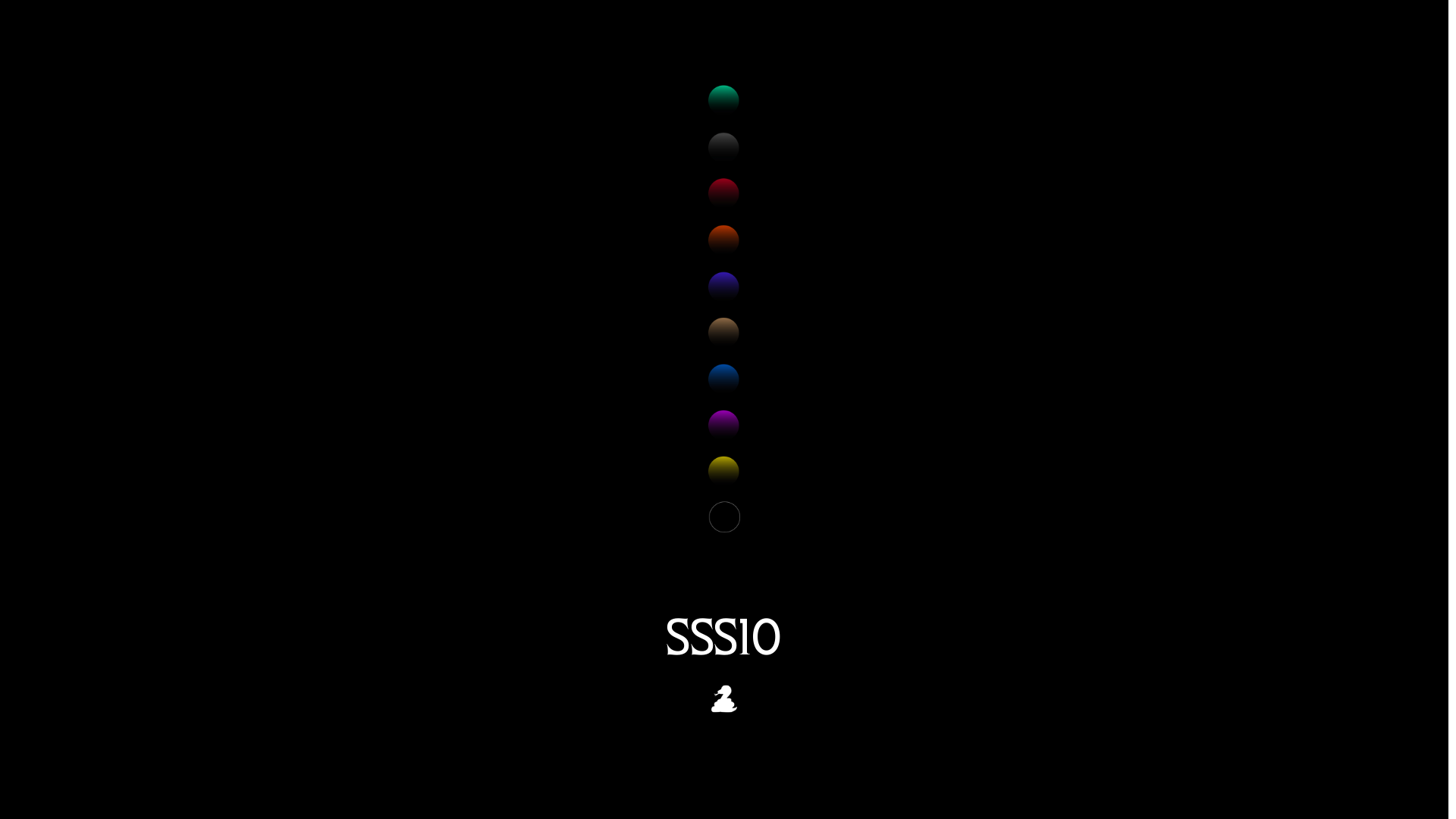website screenshot of https://sssawards.com/