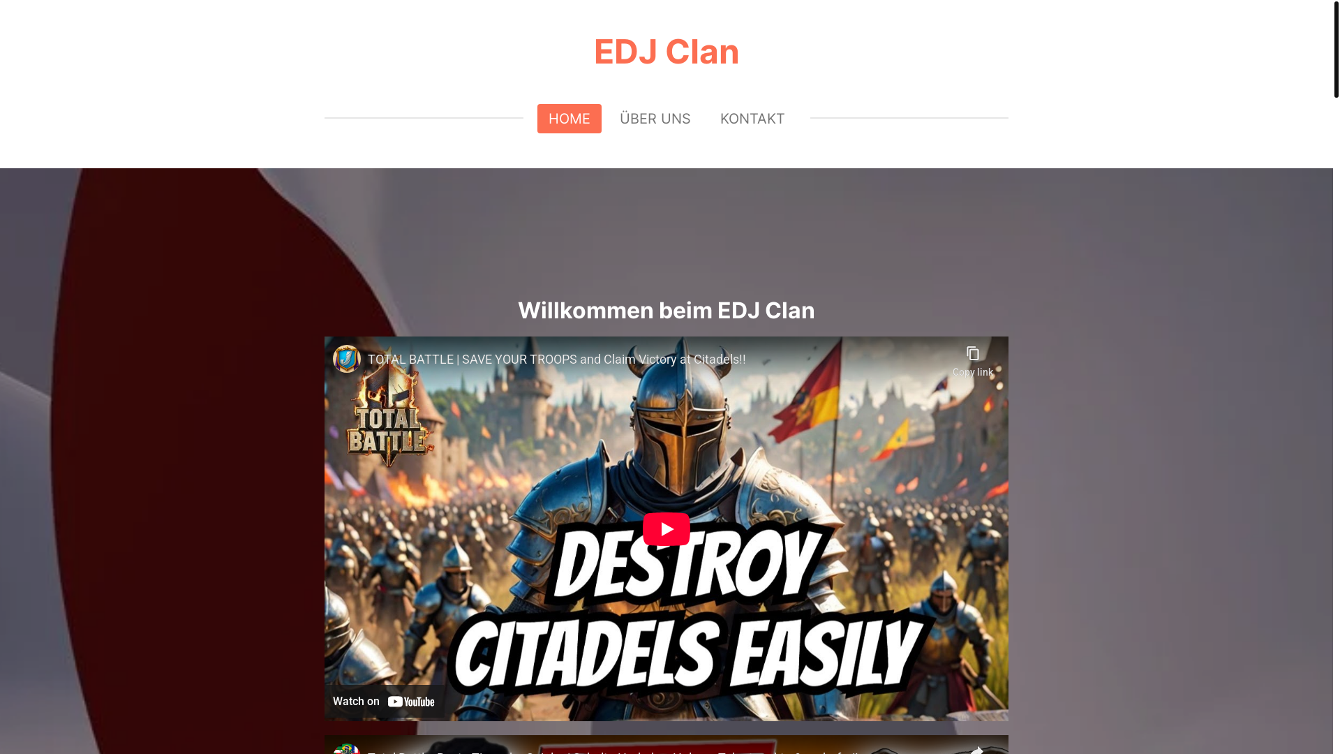 website screenshot of https://edjclan.at/