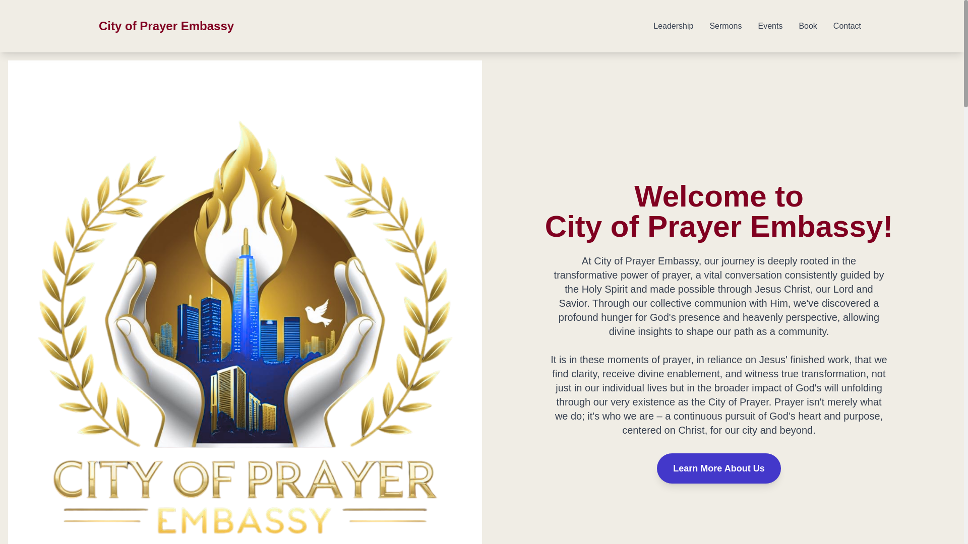 website screenshot of https://cityofprayerembassy-mainsite.pages.dev/