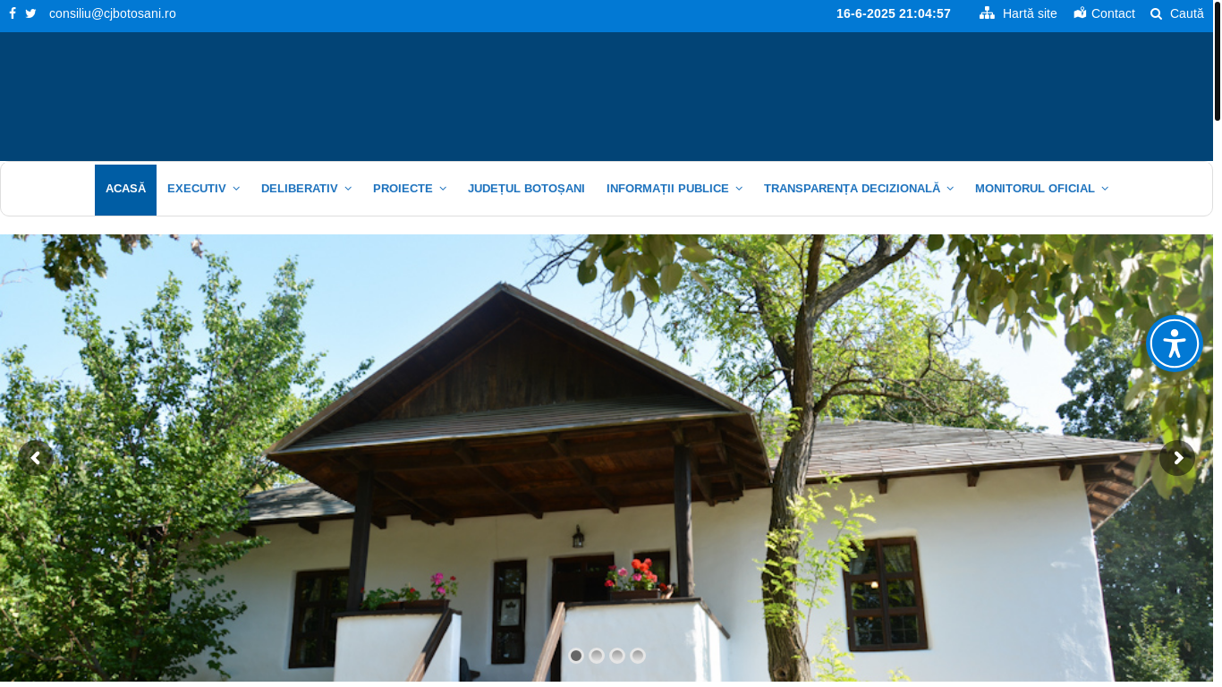 website screenshot of https://www.cjbotosani.ro/