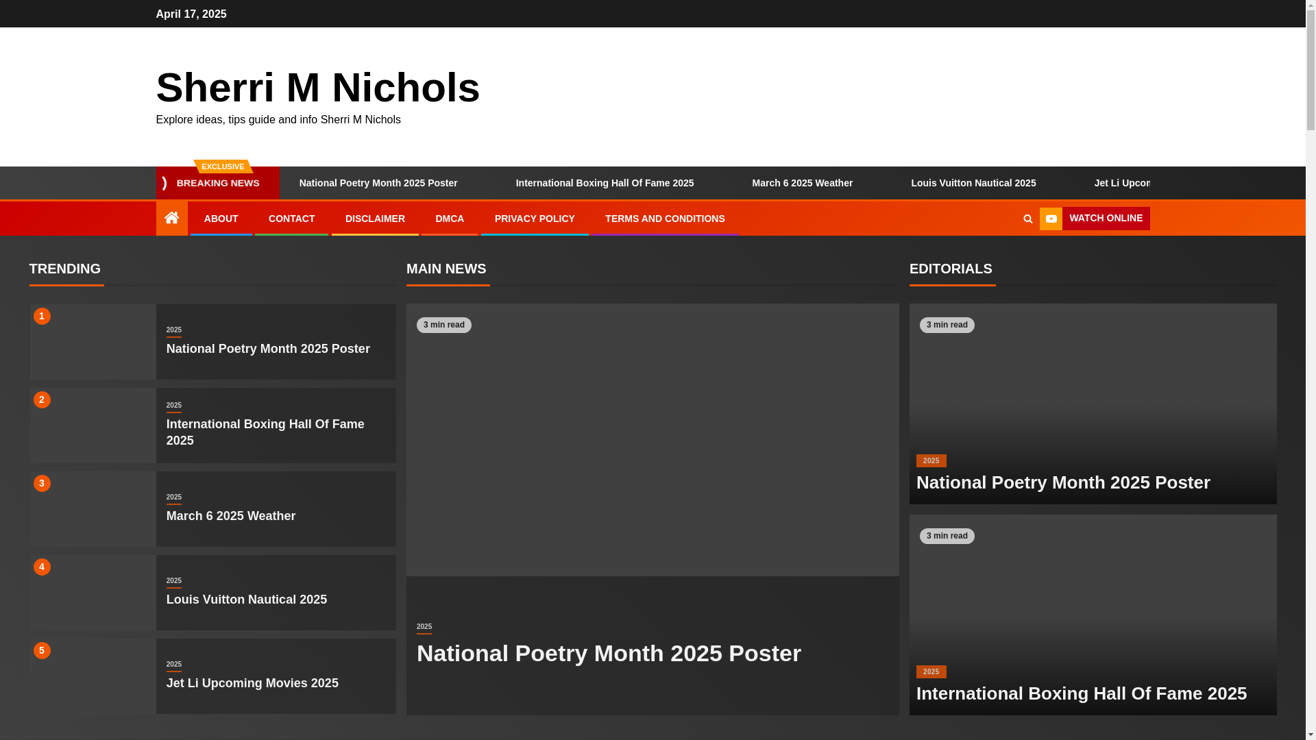 website screenshot of https://sherrimnicholsd.pages.dev/