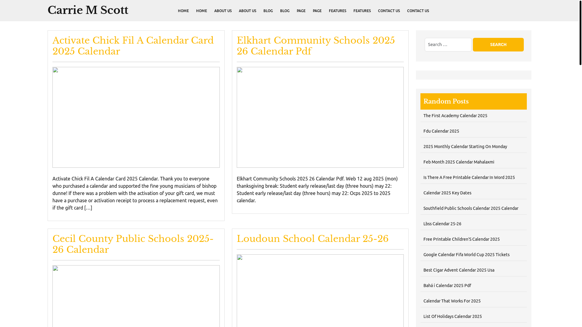 website screenshot of https://carriemscottt.pages.dev/