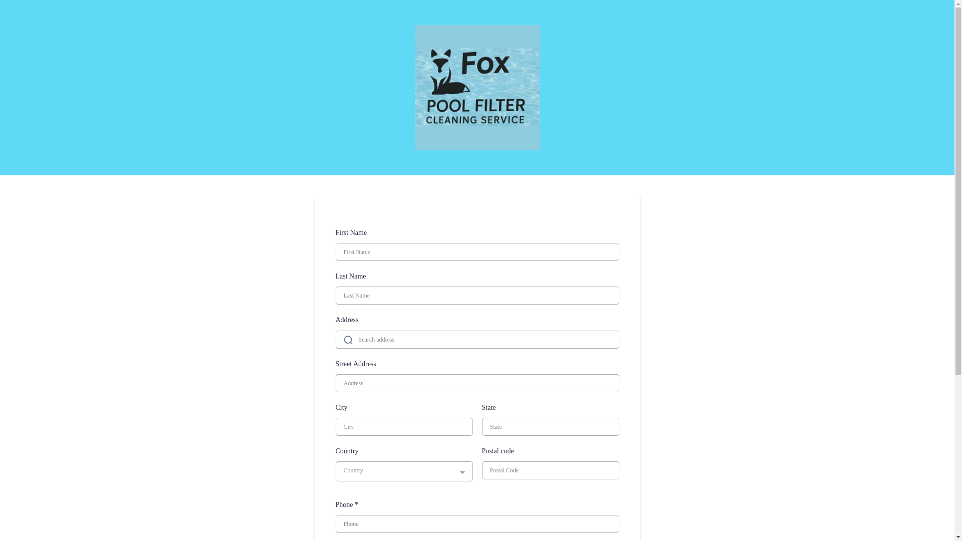 website screenshot of https://foxpoolfiltercleaning.net/