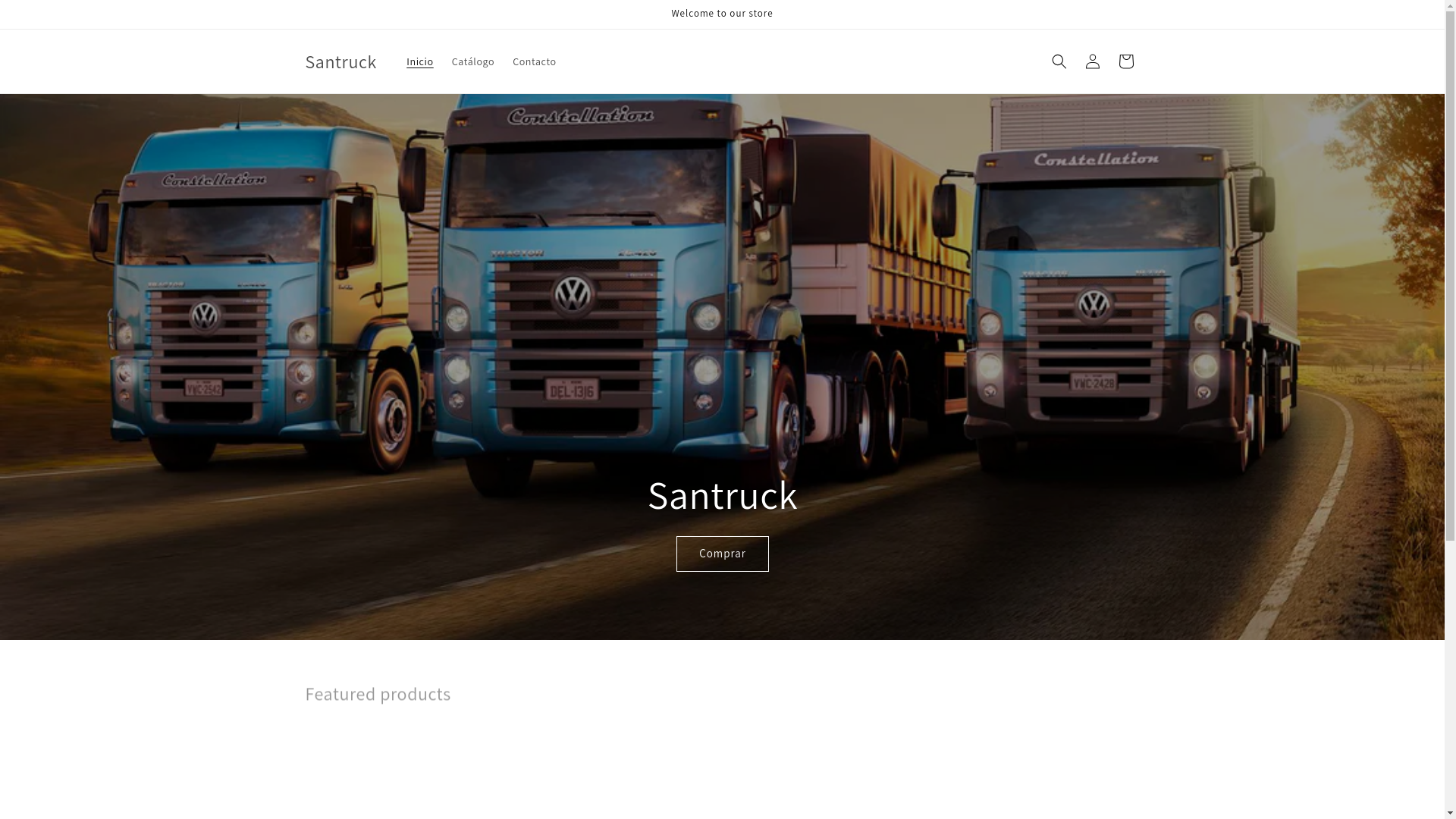 website screenshot of https://santruck.cl/
