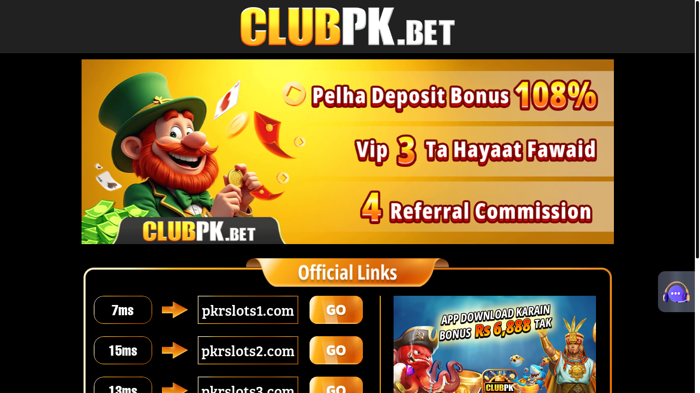 website screenshot of https://pkrslots9.com/