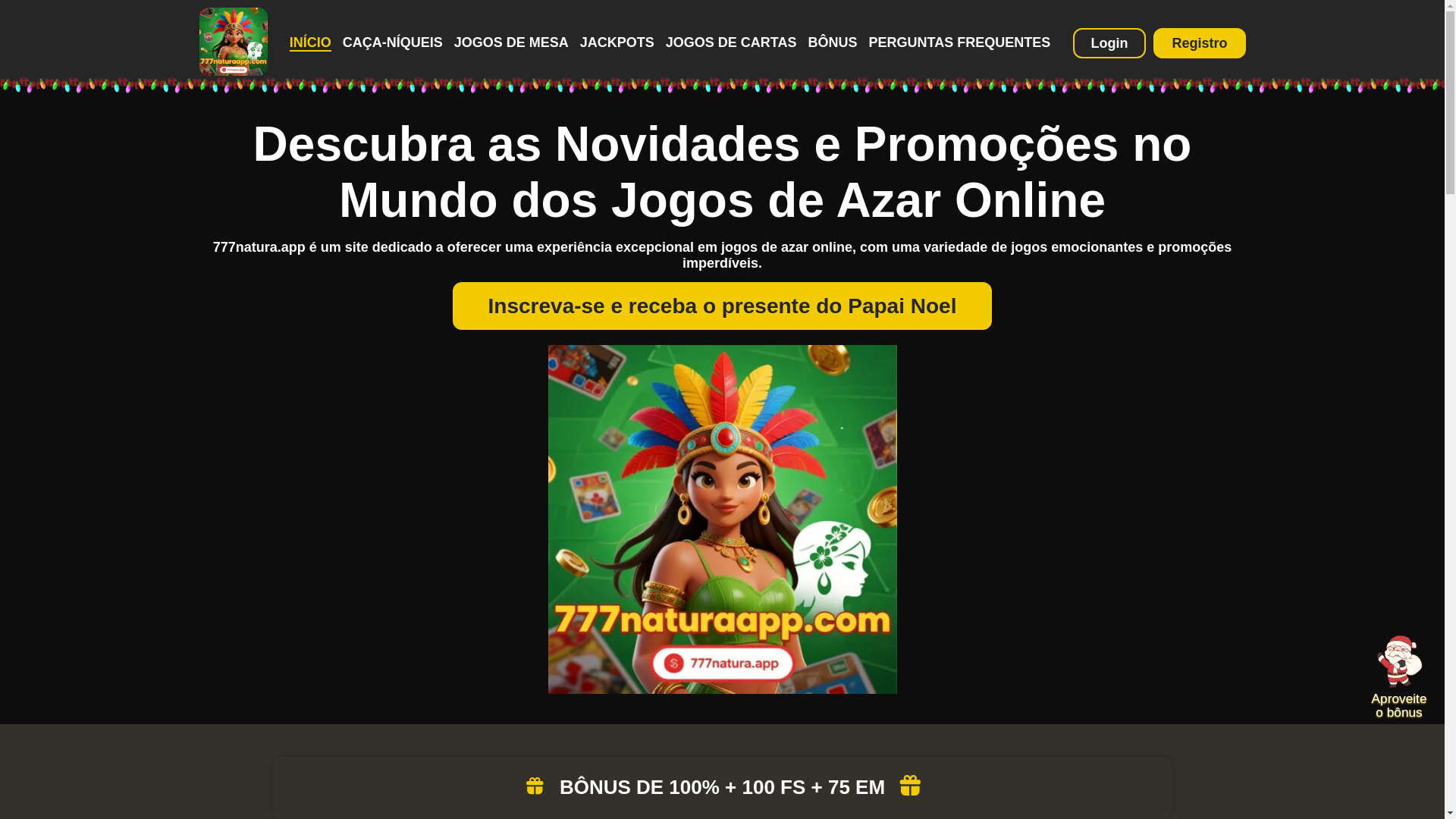 website screenshot of https://777naturaapp.com/