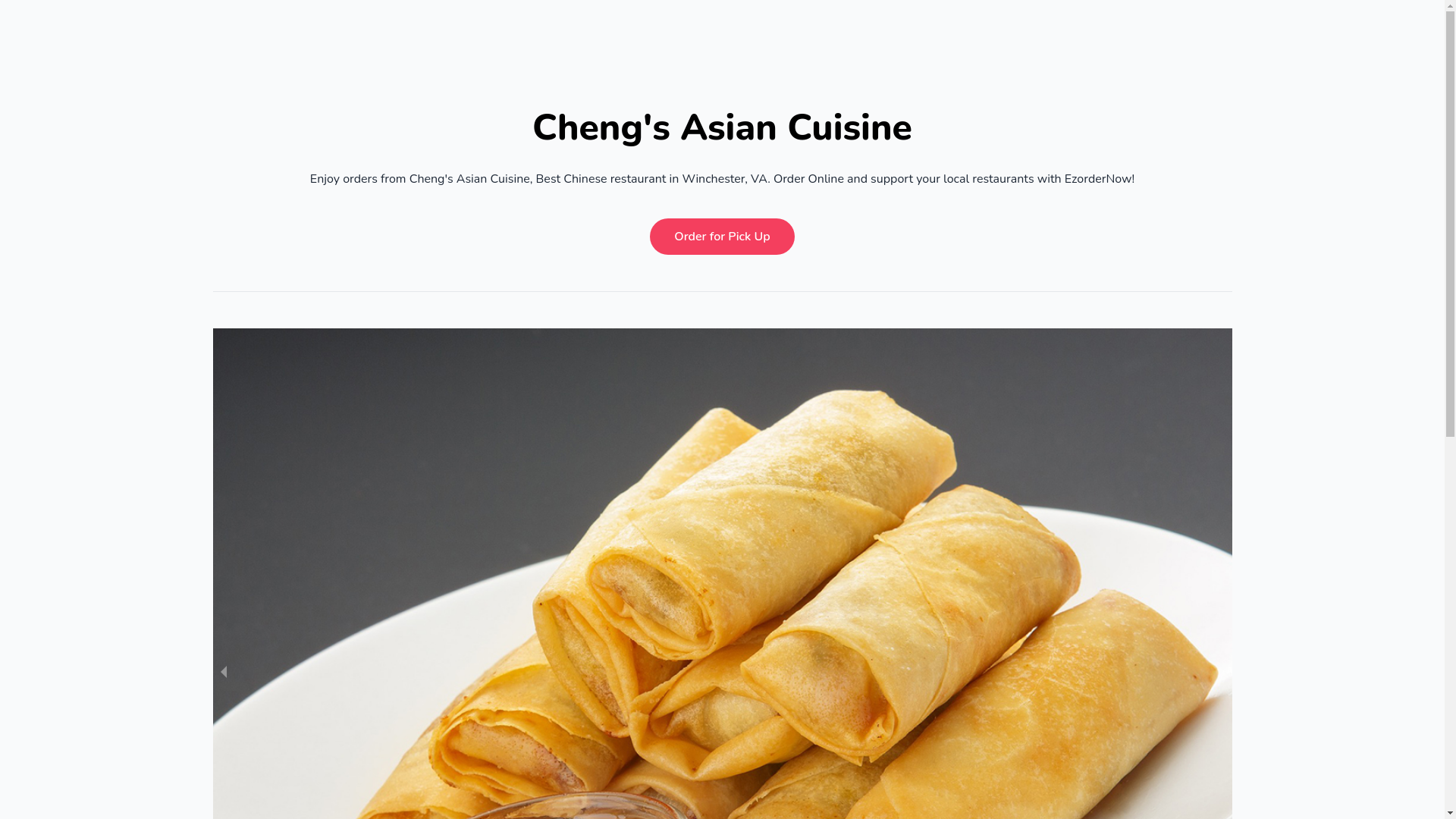 website screenshot of https://chengscuisineva.com/