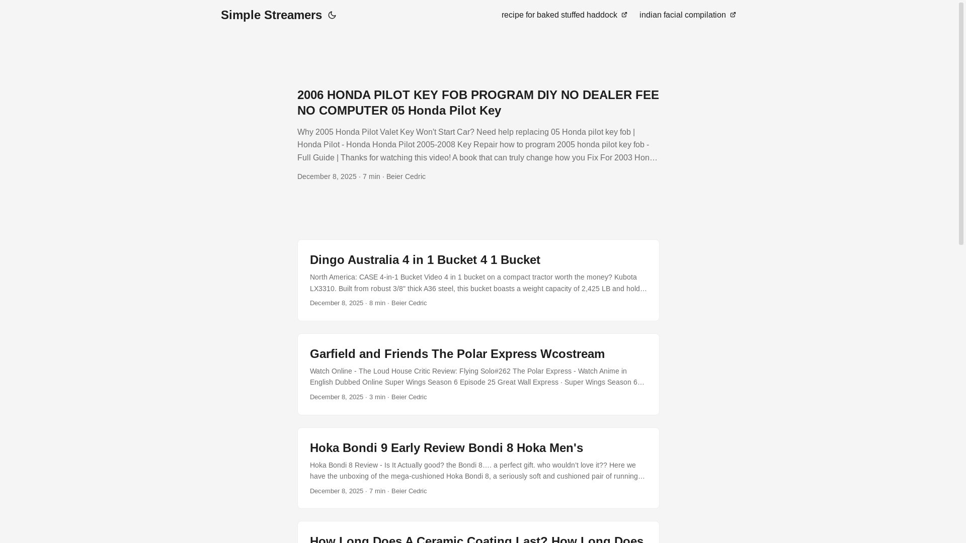 website screenshot of https://simplestreamers2.pages.dev/