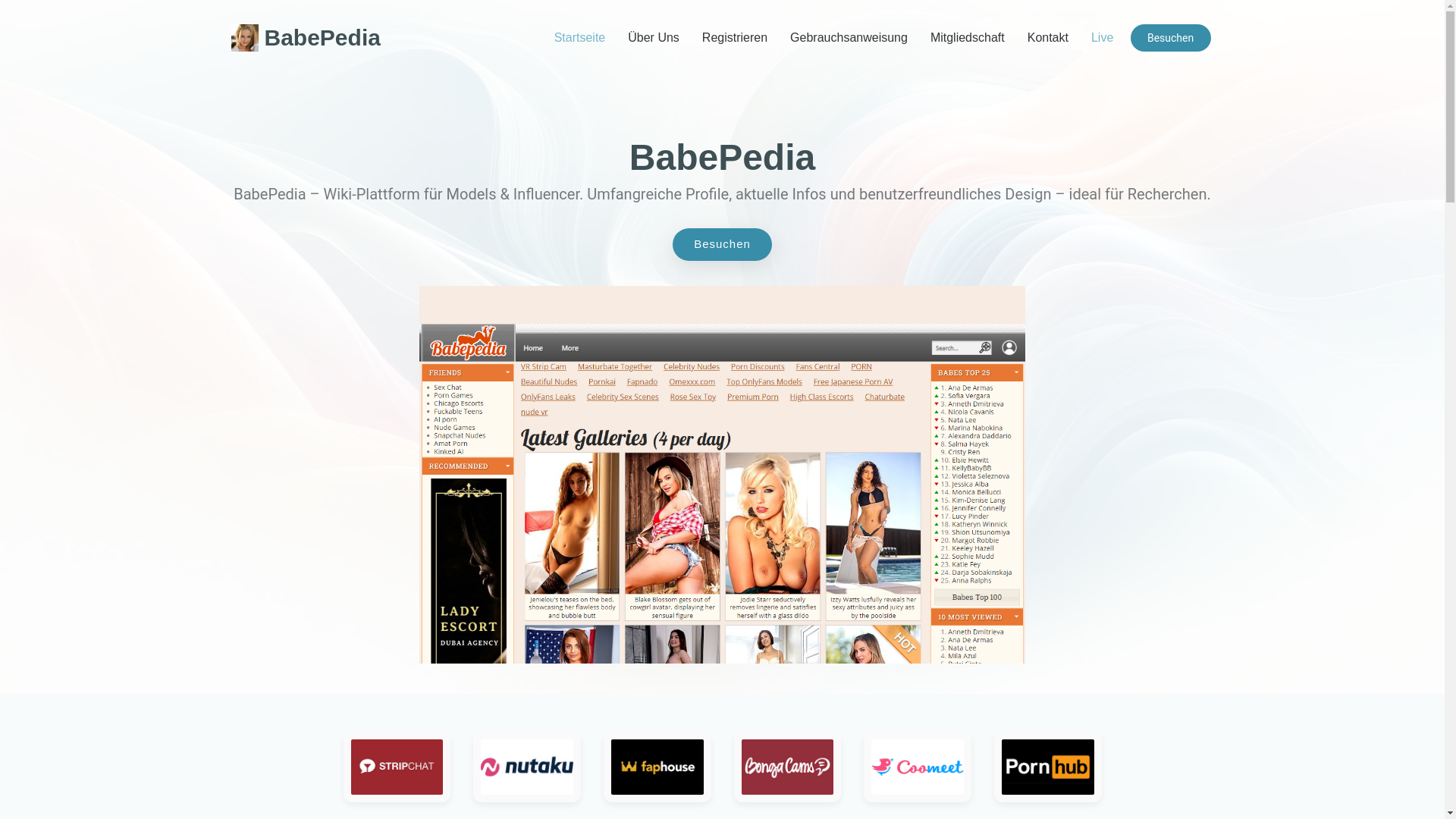 website screenshot of https://babepedia-german.com/