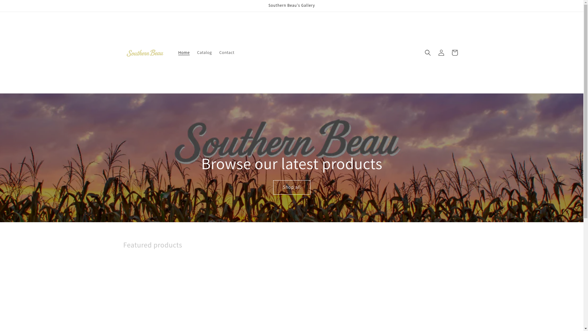 website screenshot of https://southernbeauapperal.com/