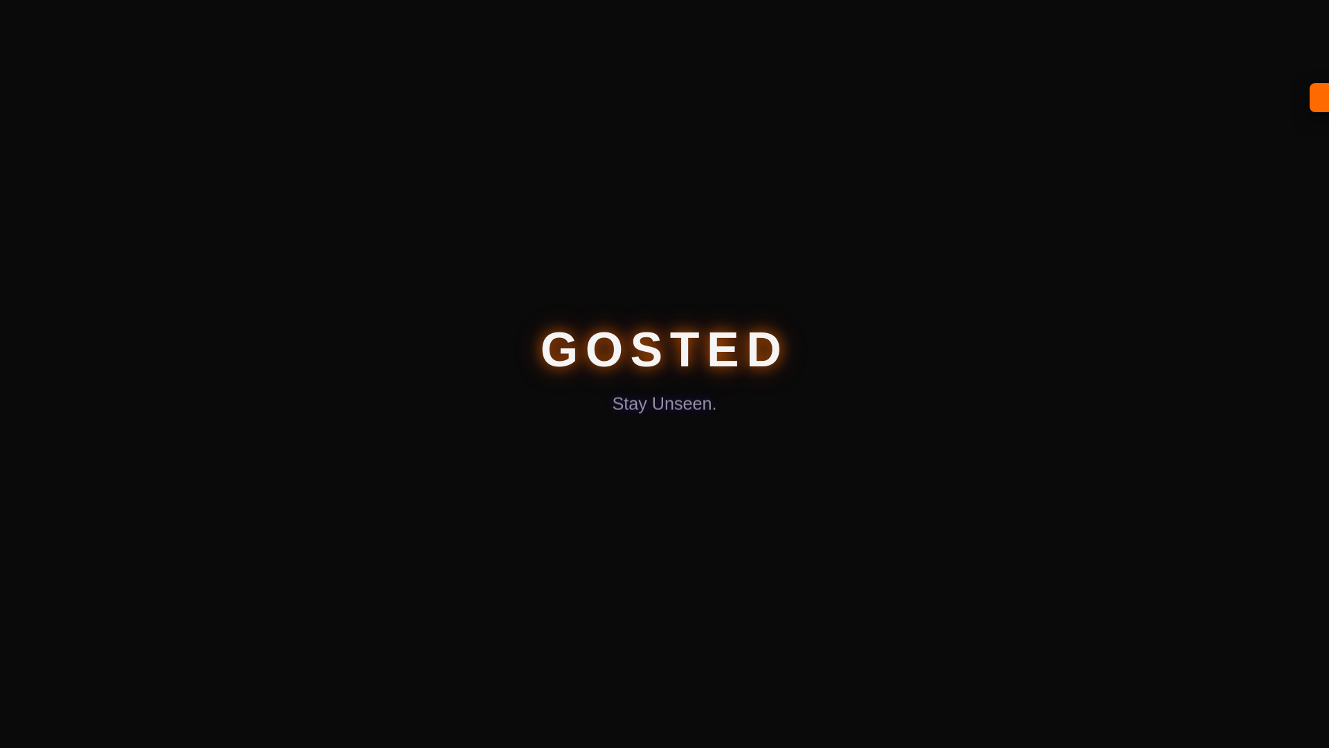 website screenshot of https://gosted.es/