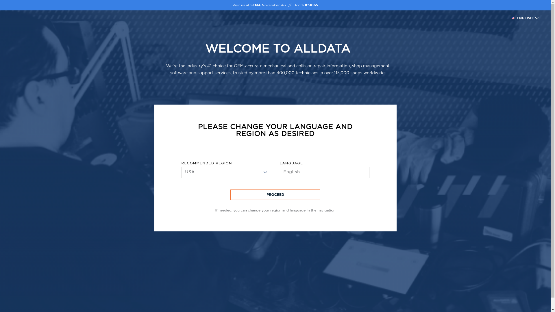 website screenshot of https://all-data.us/