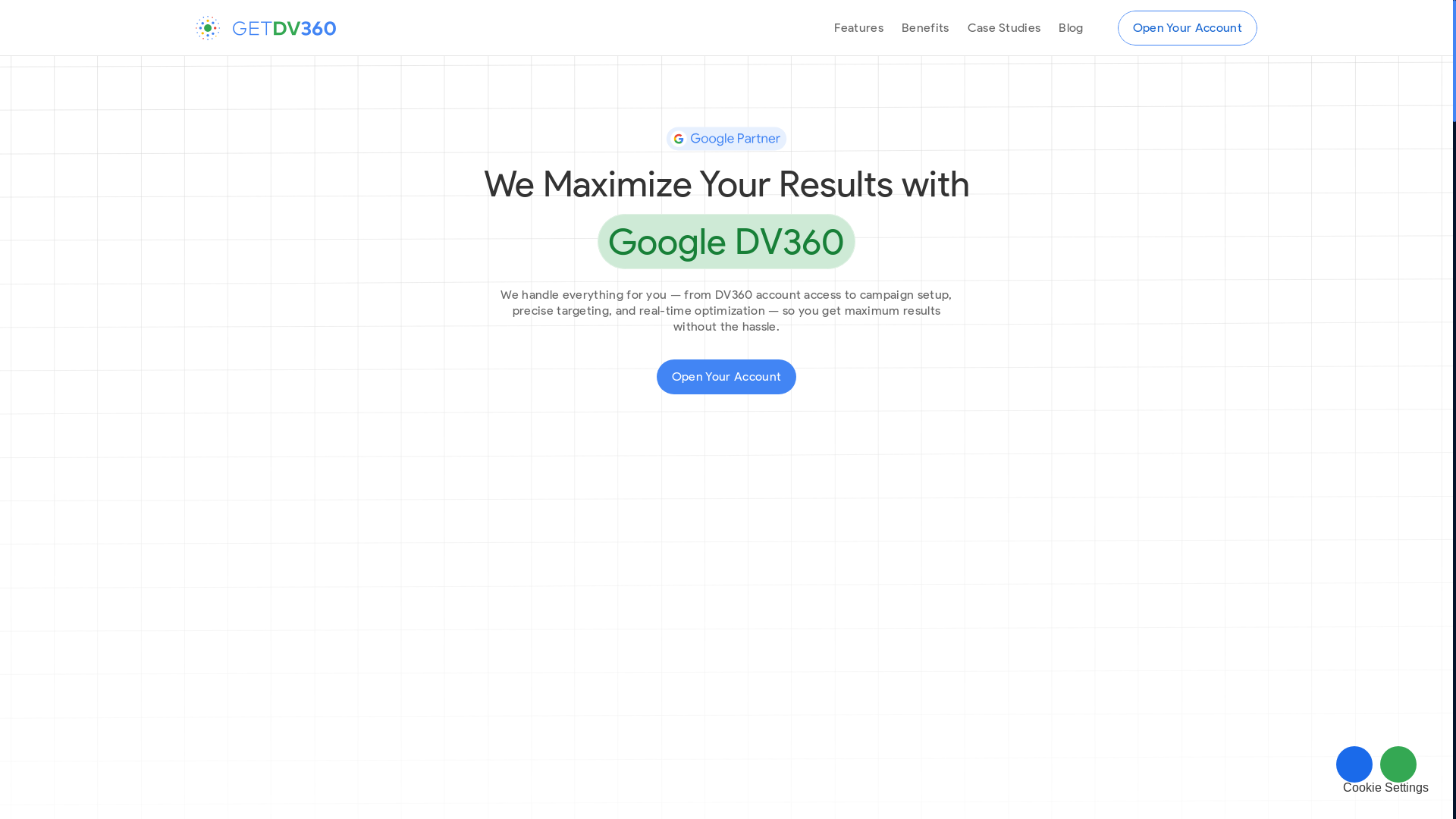 website screenshot of https://agencydv360access.com/