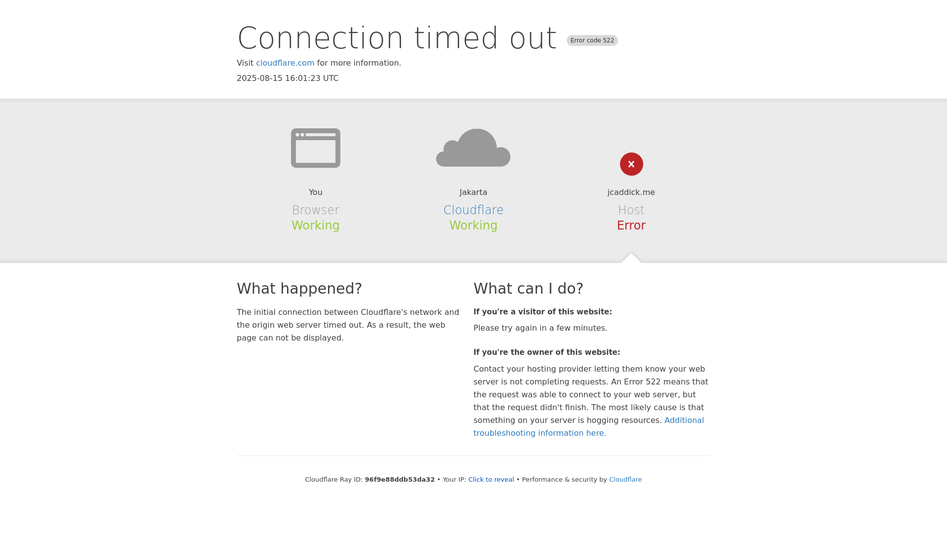 website screenshot of https://jcaddick.me/