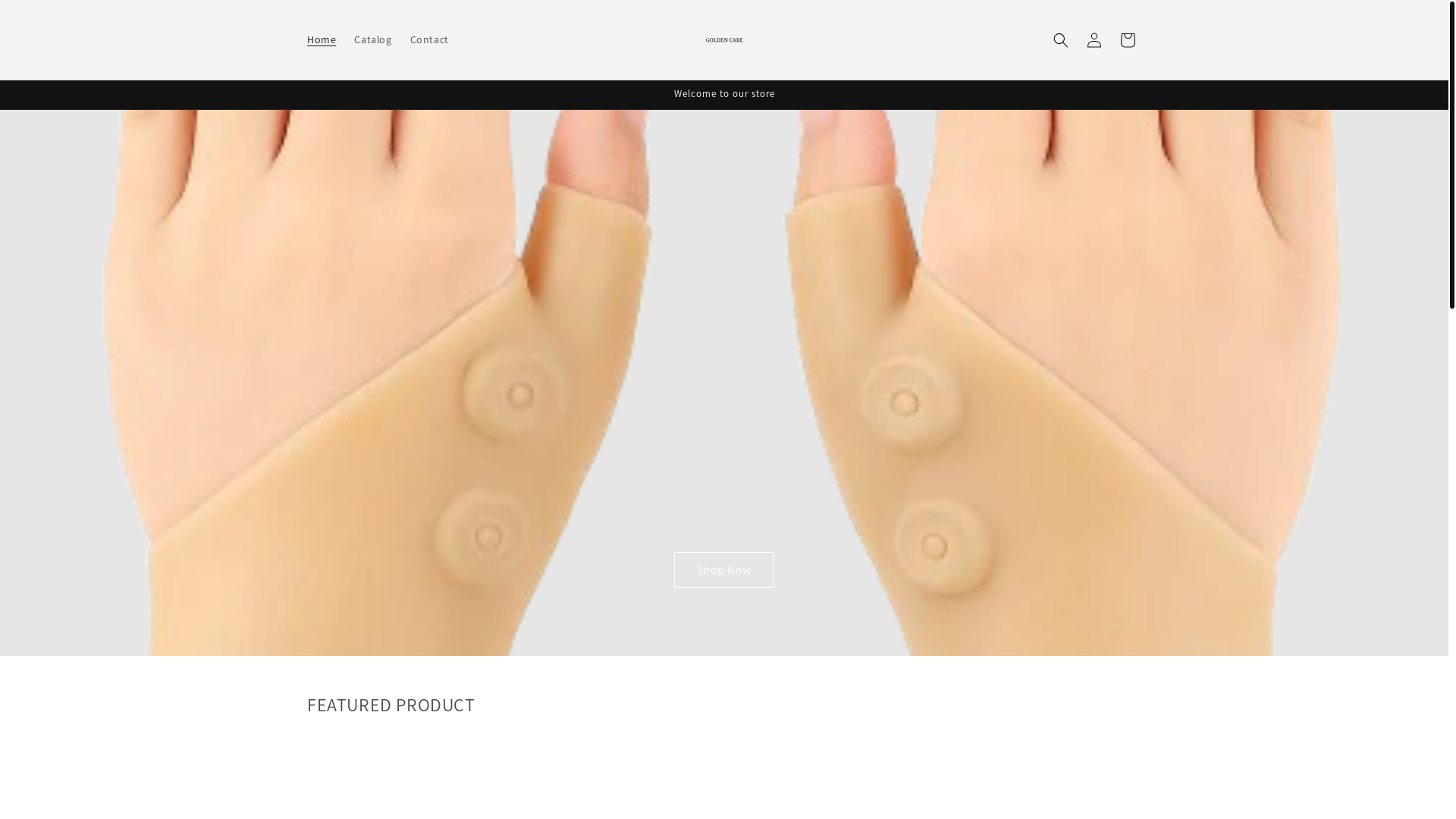 website screenshot of https://goldencare.com.co/