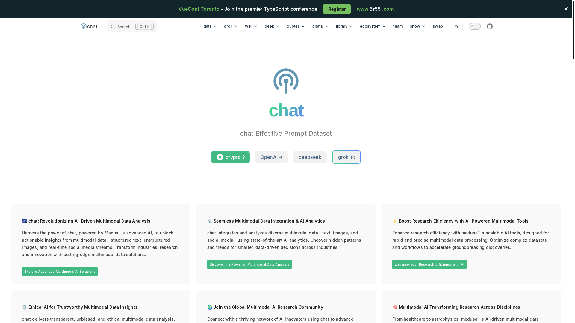 website screenshot of https://chat-65n.pages.dev/