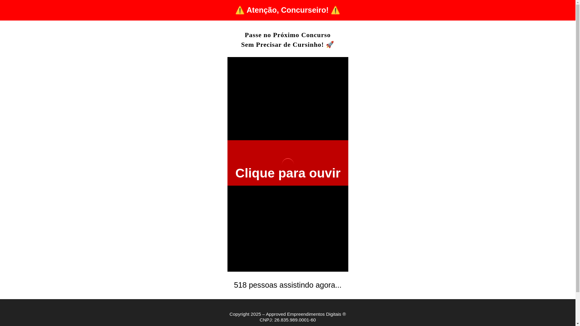 website screenshot of https://fui-aprovado.pages.dev/