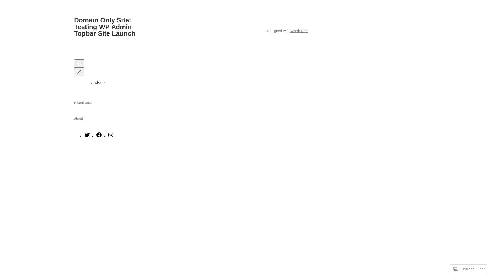 website screenshot of https://purplecoffeetestsitedomain.blog/