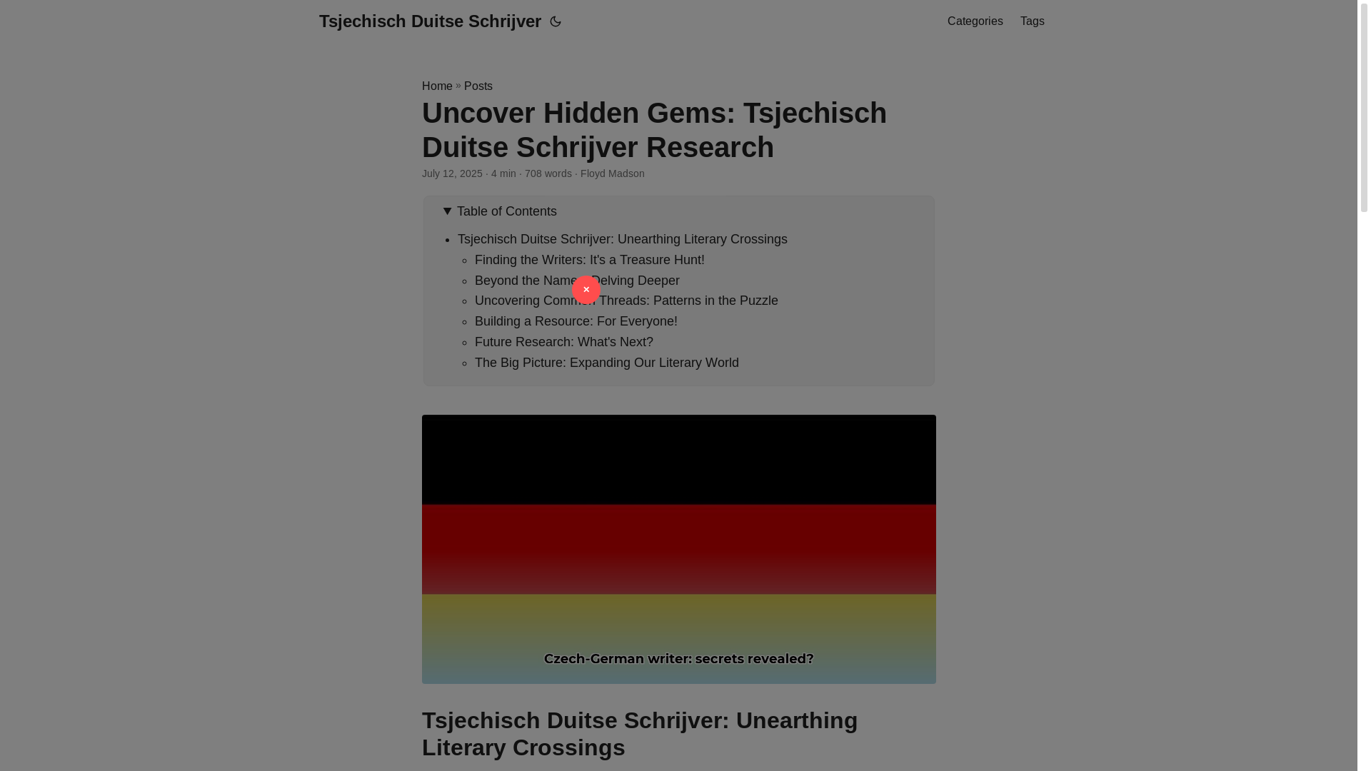 website screenshot of https://tsjechisch-duitse-schrijver.pages.dev/