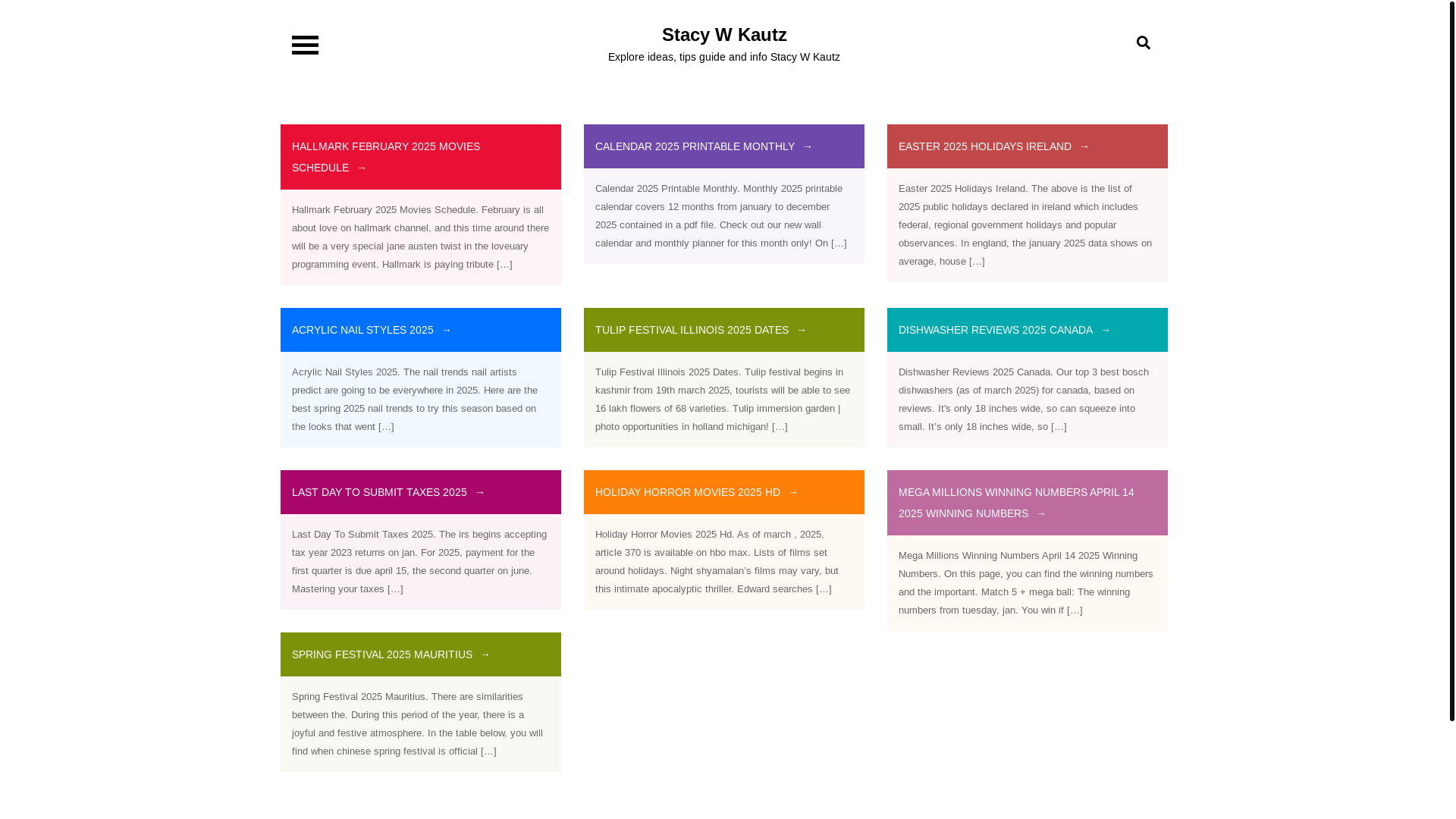 website screenshot of https://stacywkautzi.pages.dev/
