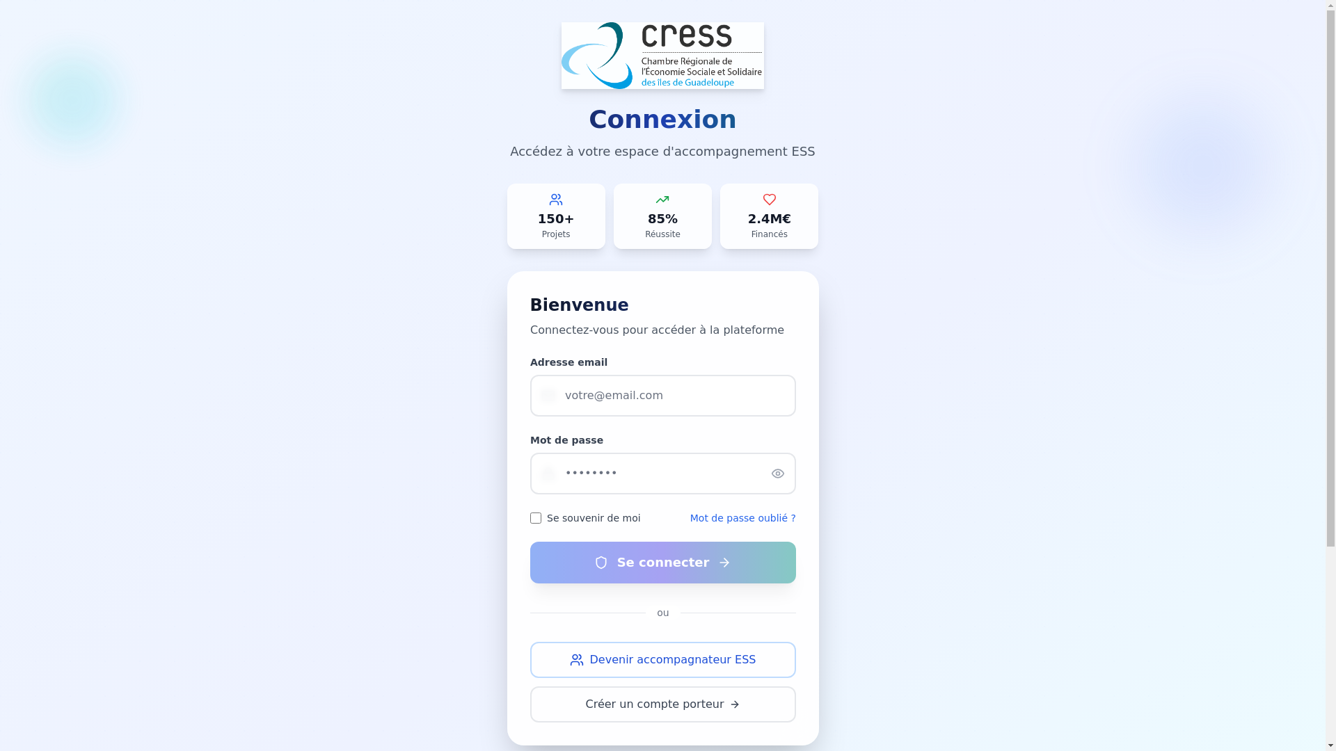 website screenshot of https://cressguadeloupe.online/