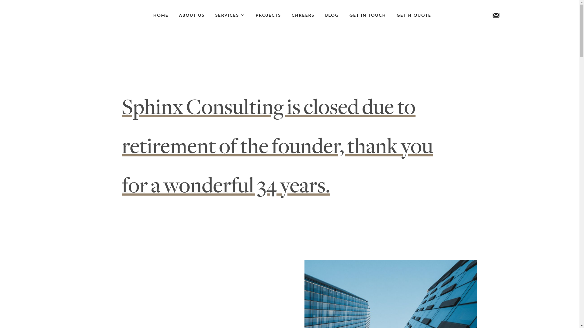 website screenshot of https://sphinx-consulting.online/