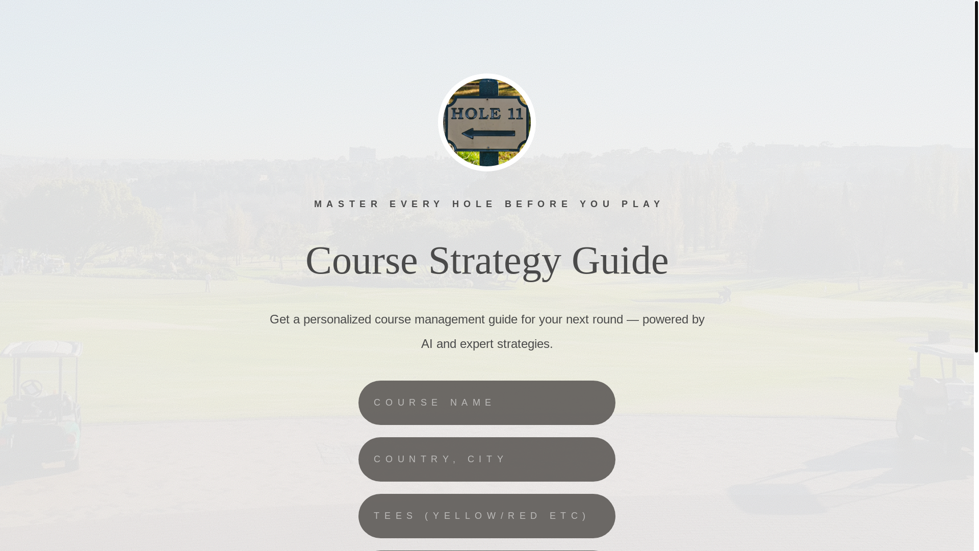 website screenshot of https://coursestrategyguide.com/