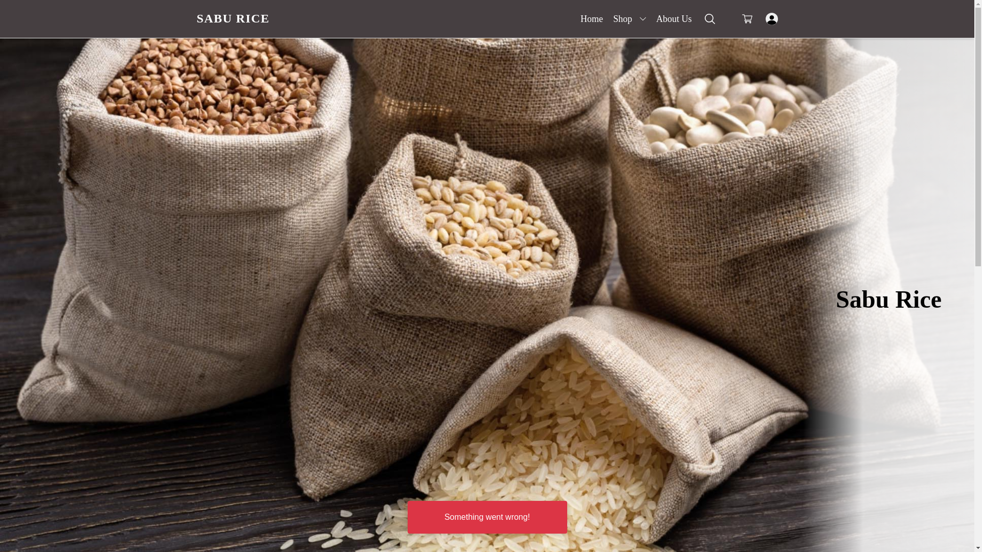 website screenshot of https://saburice.in/