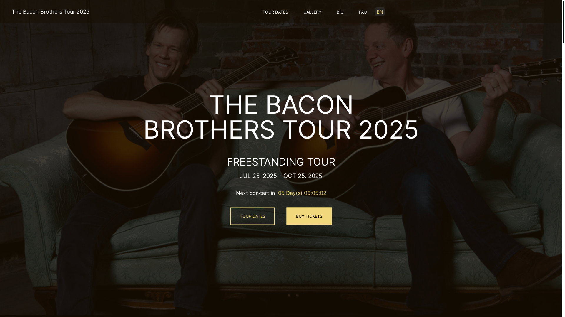 website screenshot of https://thebaconbrotherstour-com-github-io.pages.dev/