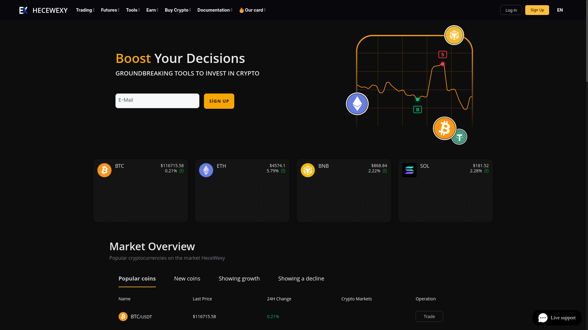 website screenshot of https://hecewexy.com/