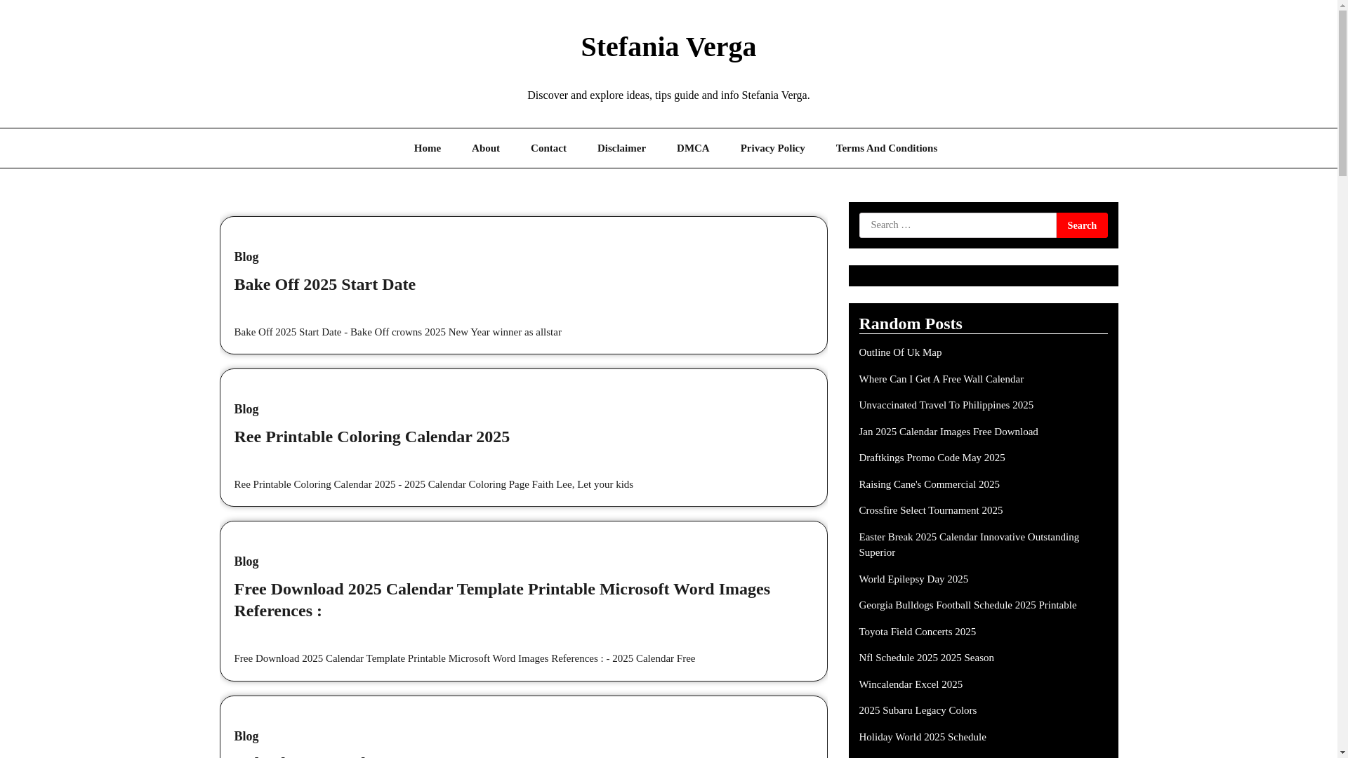 website screenshot of https://stefaniaverga.pages.dev/