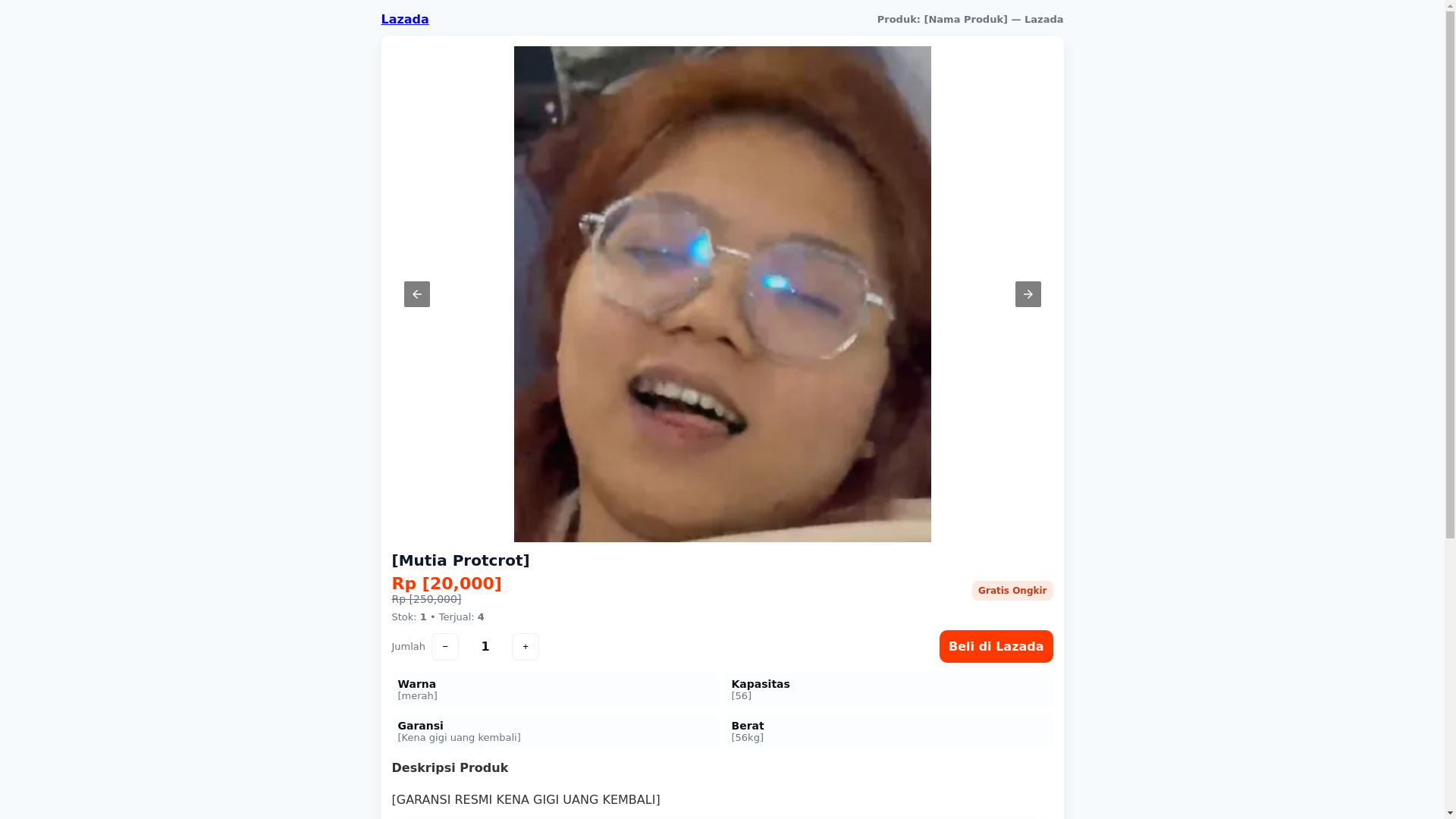 website screenshot of https://mutia-kenagigiuangkembali.pages.dev/