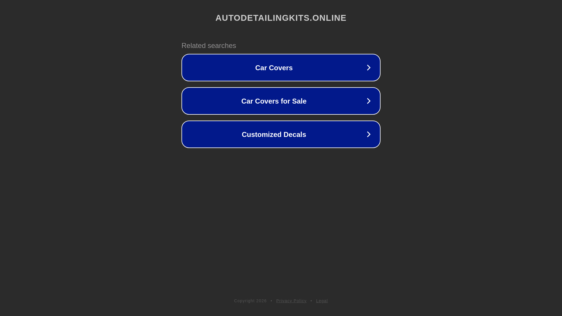 website screenshot of https://autodetailingkits.online/
