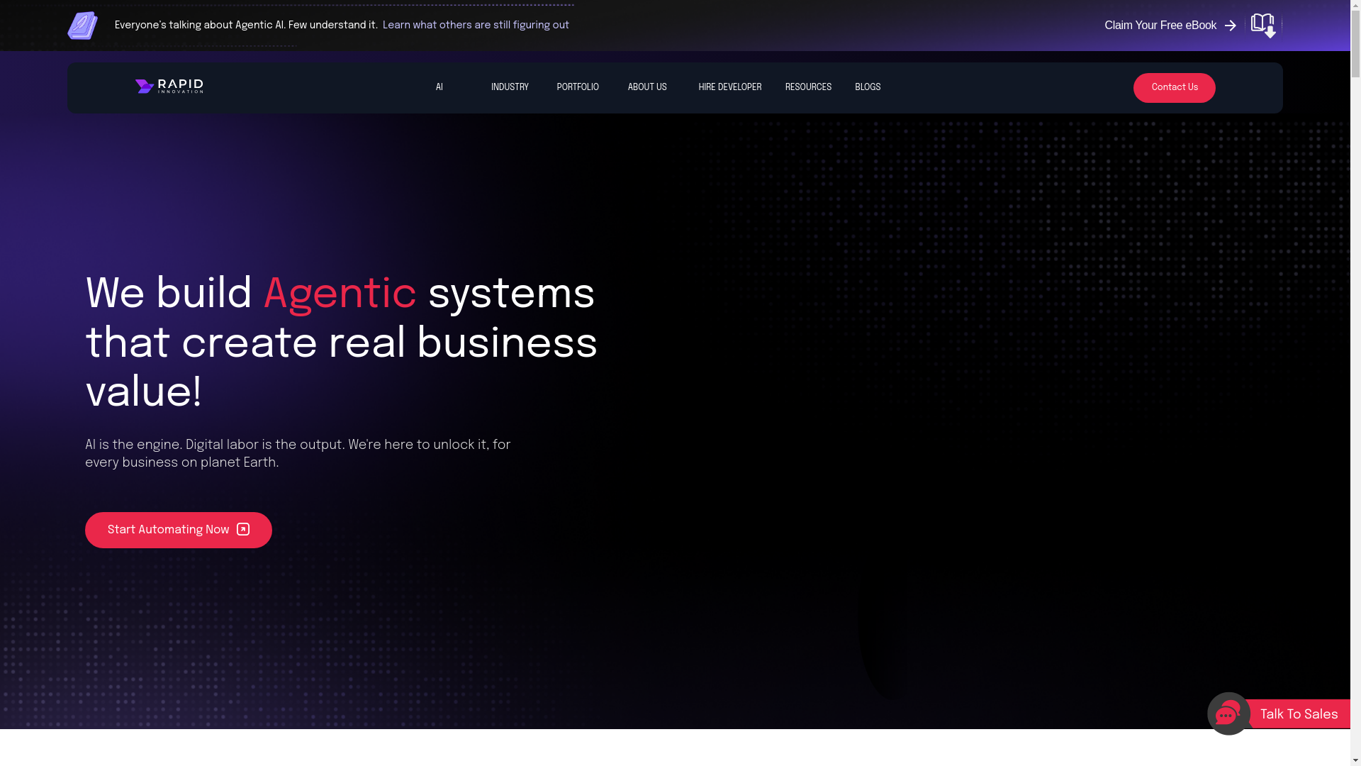 website screenshot of https://aigrowthlink.com/