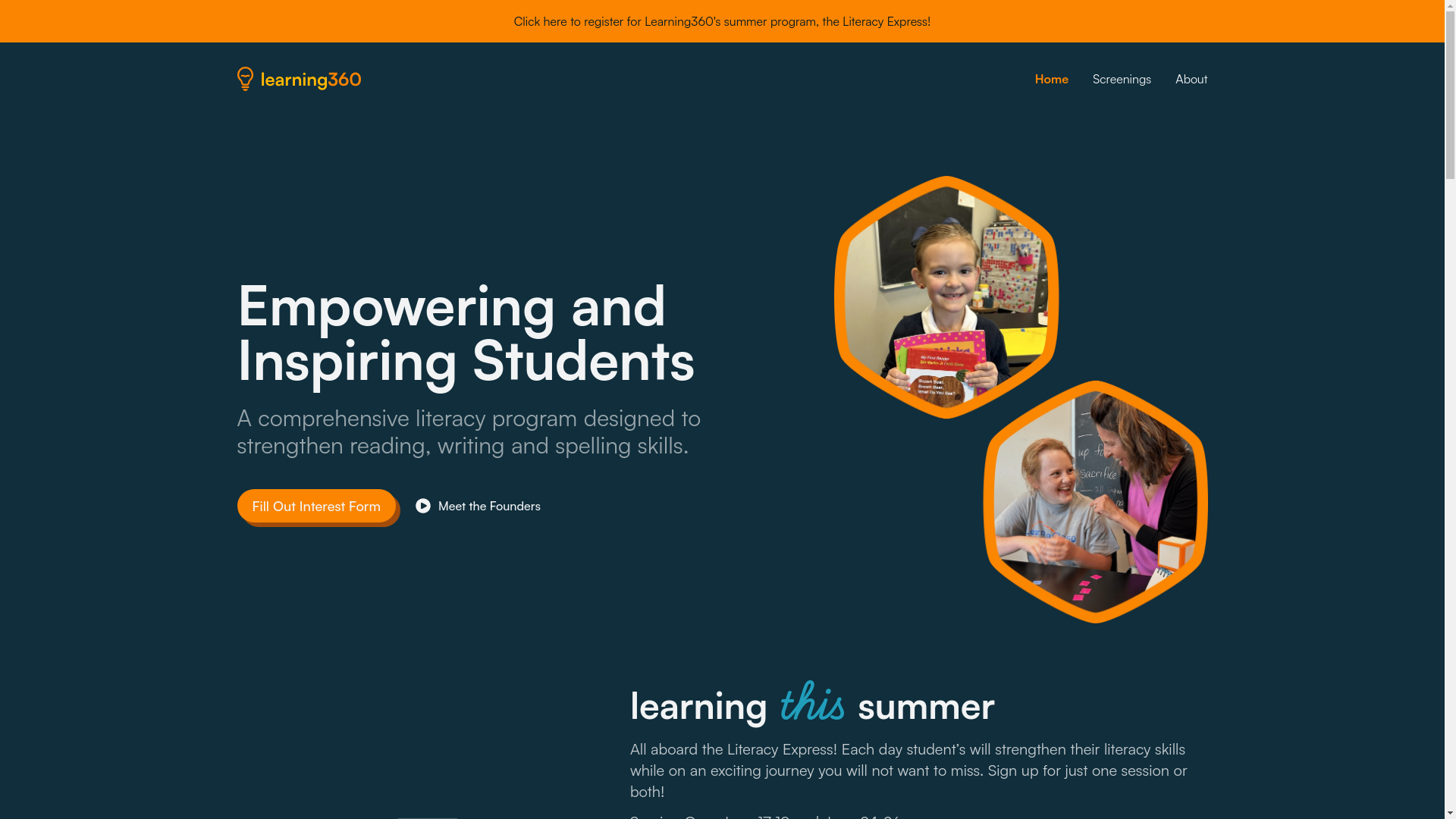 website screenshot of https://learning360.pages.dev/