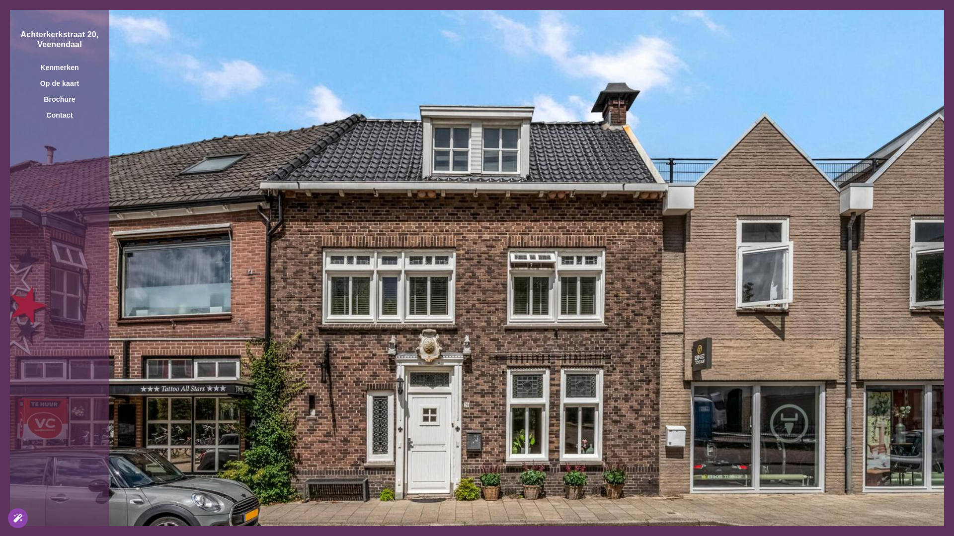 website screenshot of https://achterkerkstraat20.nl/