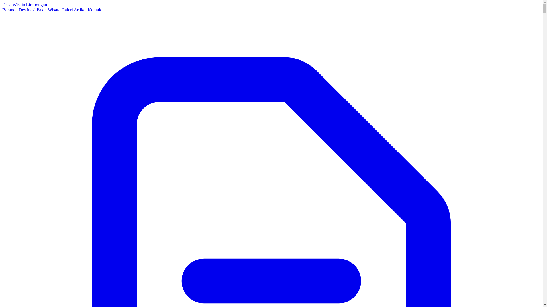 website screenshot of https://desawisatalimbongan.com/