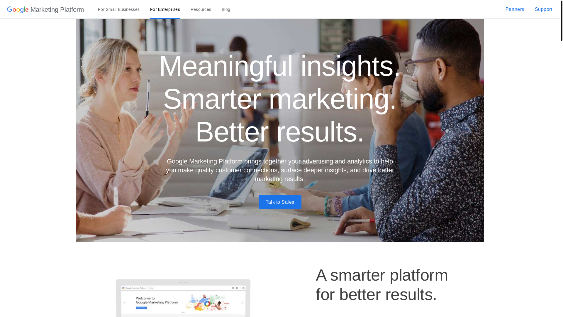 website screenshot of https://googleads.g.doubleclick.net/