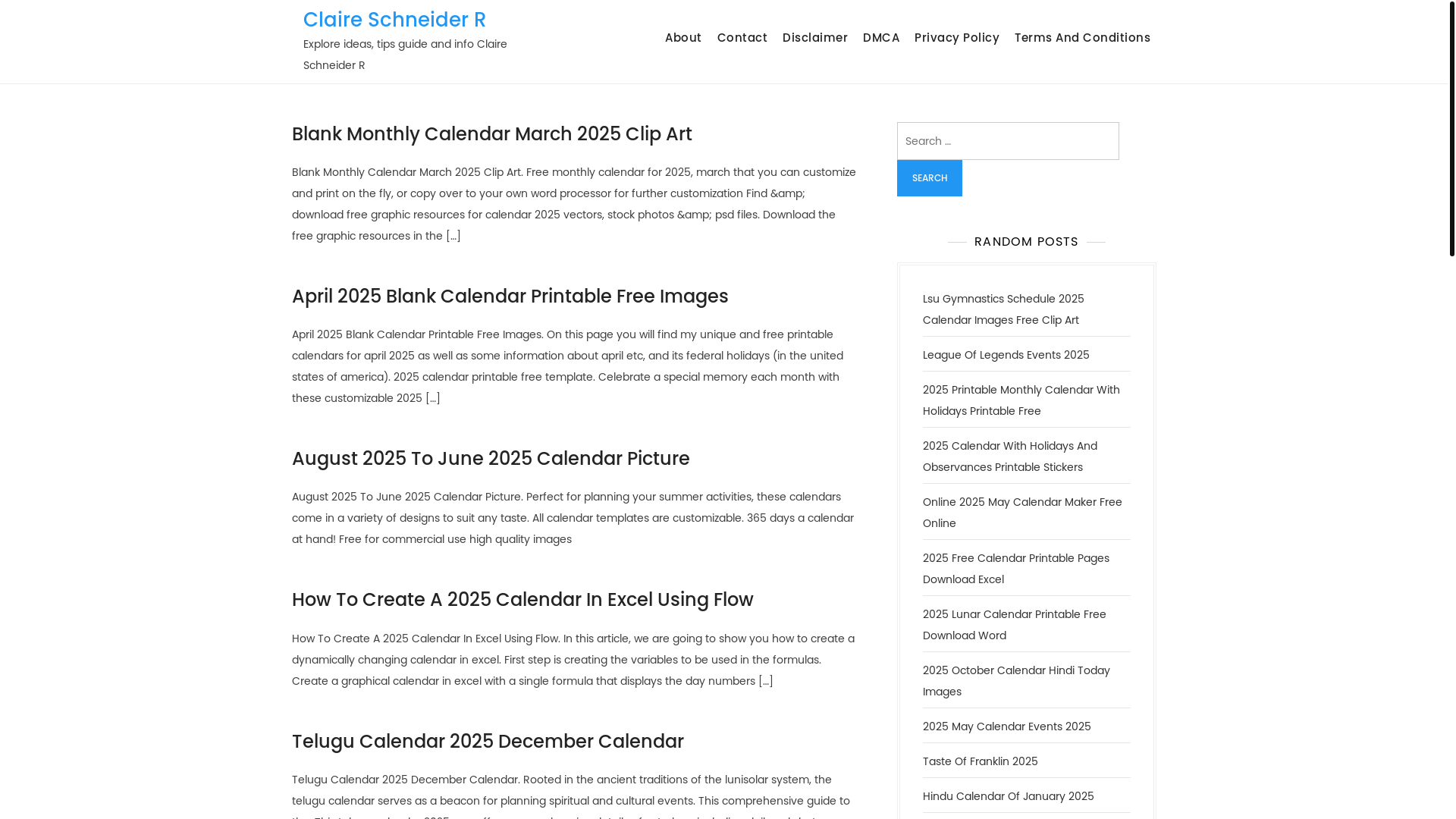 website screenshot of https://claireschneiderr.pages.dev/
