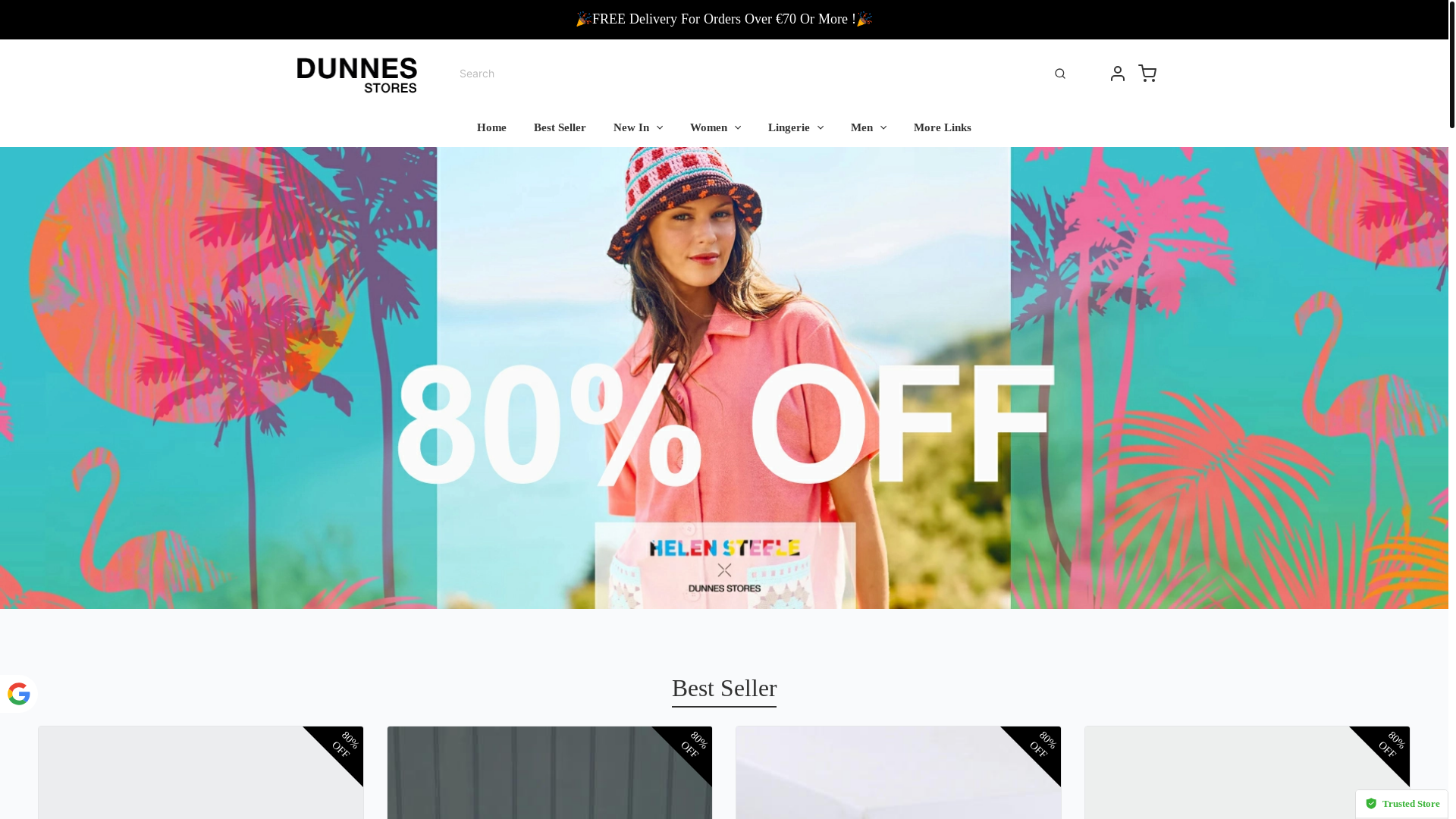 website screenshot of https://dunnesstoreofficial.com/