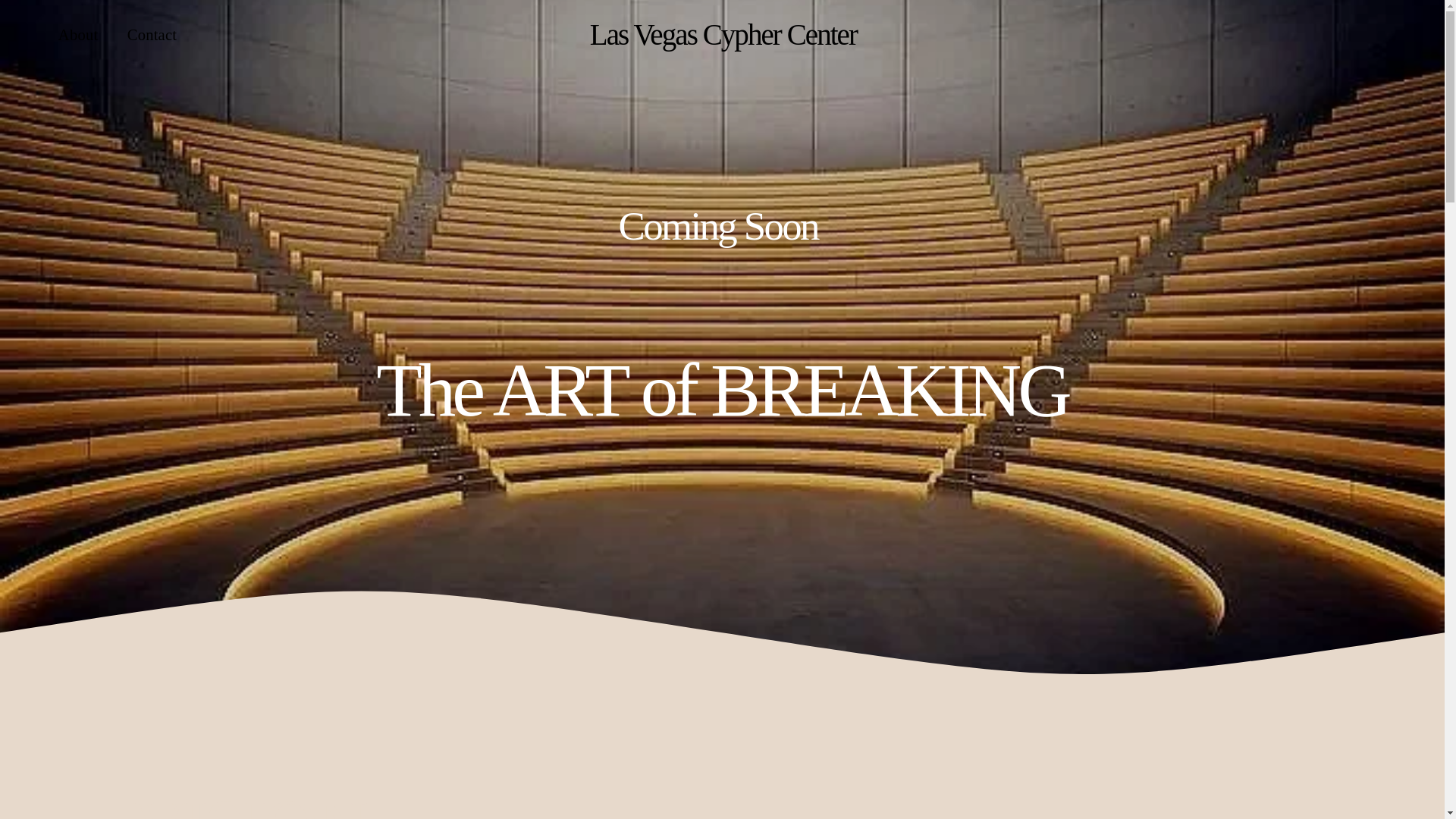 website screenshot of https://cyphercenter.org/