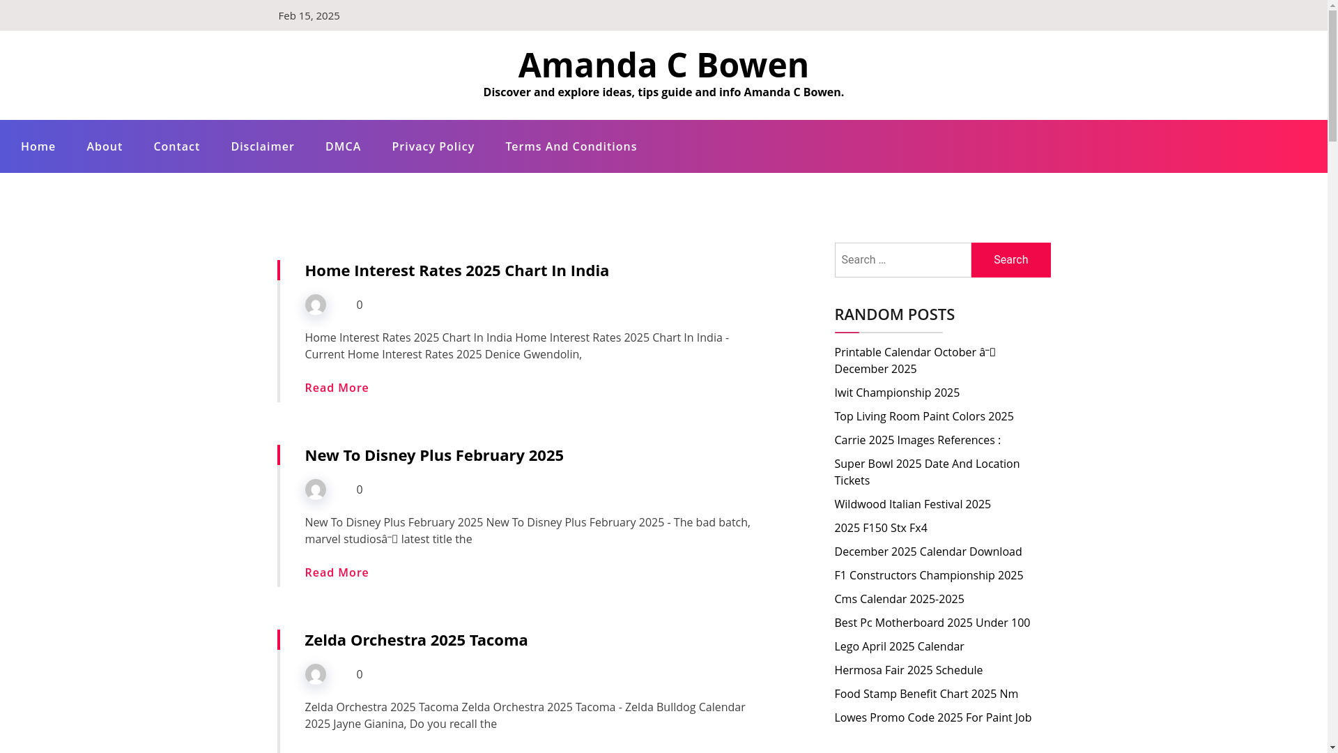 website screenshot of https://amandacbowens.pages.dev/